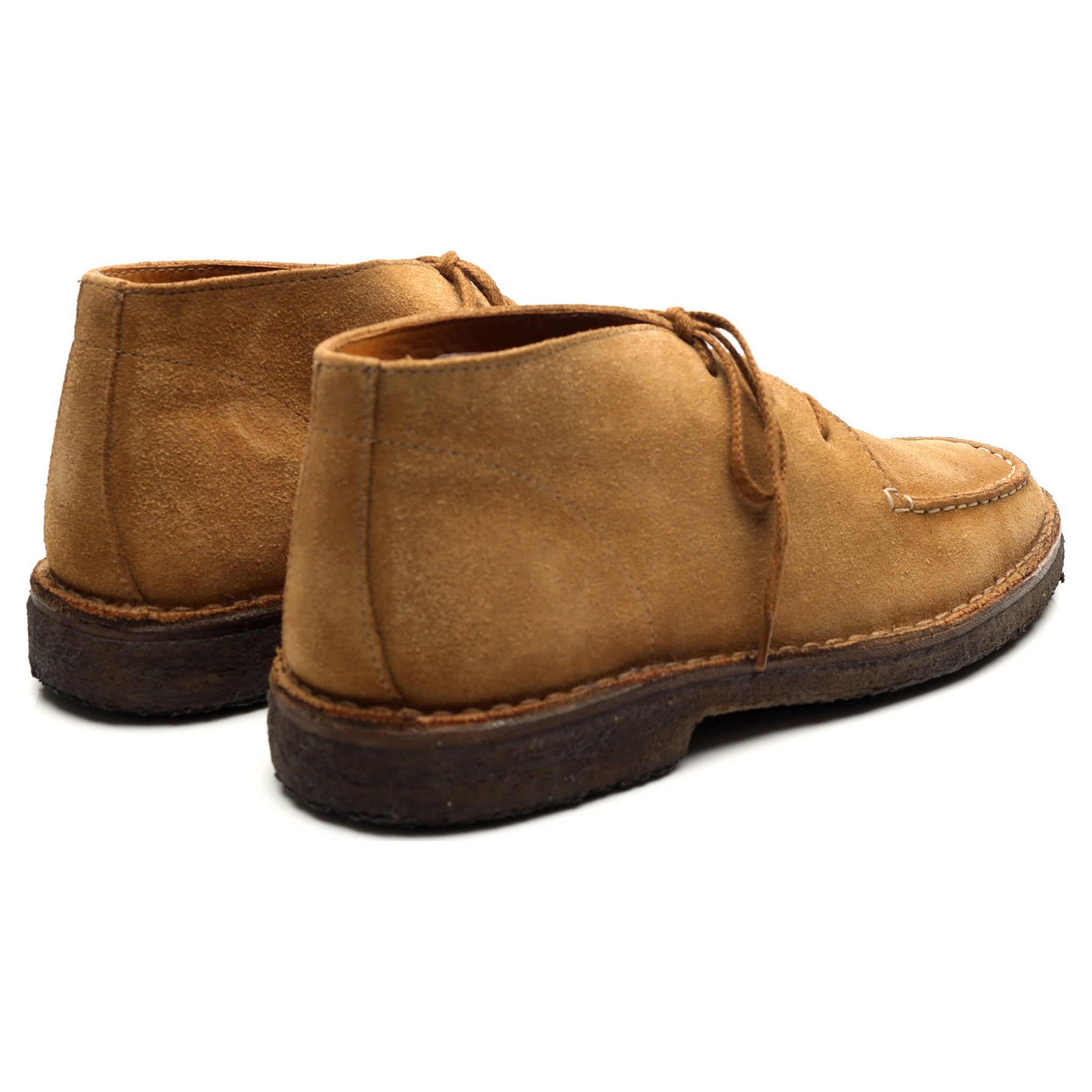 Drake’s Crosby boots chukka daim marron UK 9,5