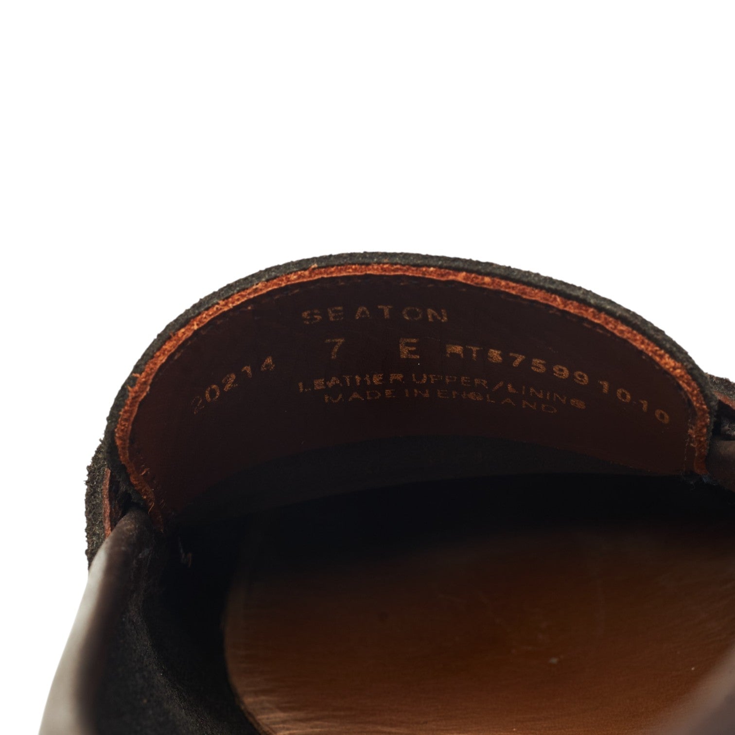 Crockett & Jones Seaton mocassins daim vert 7