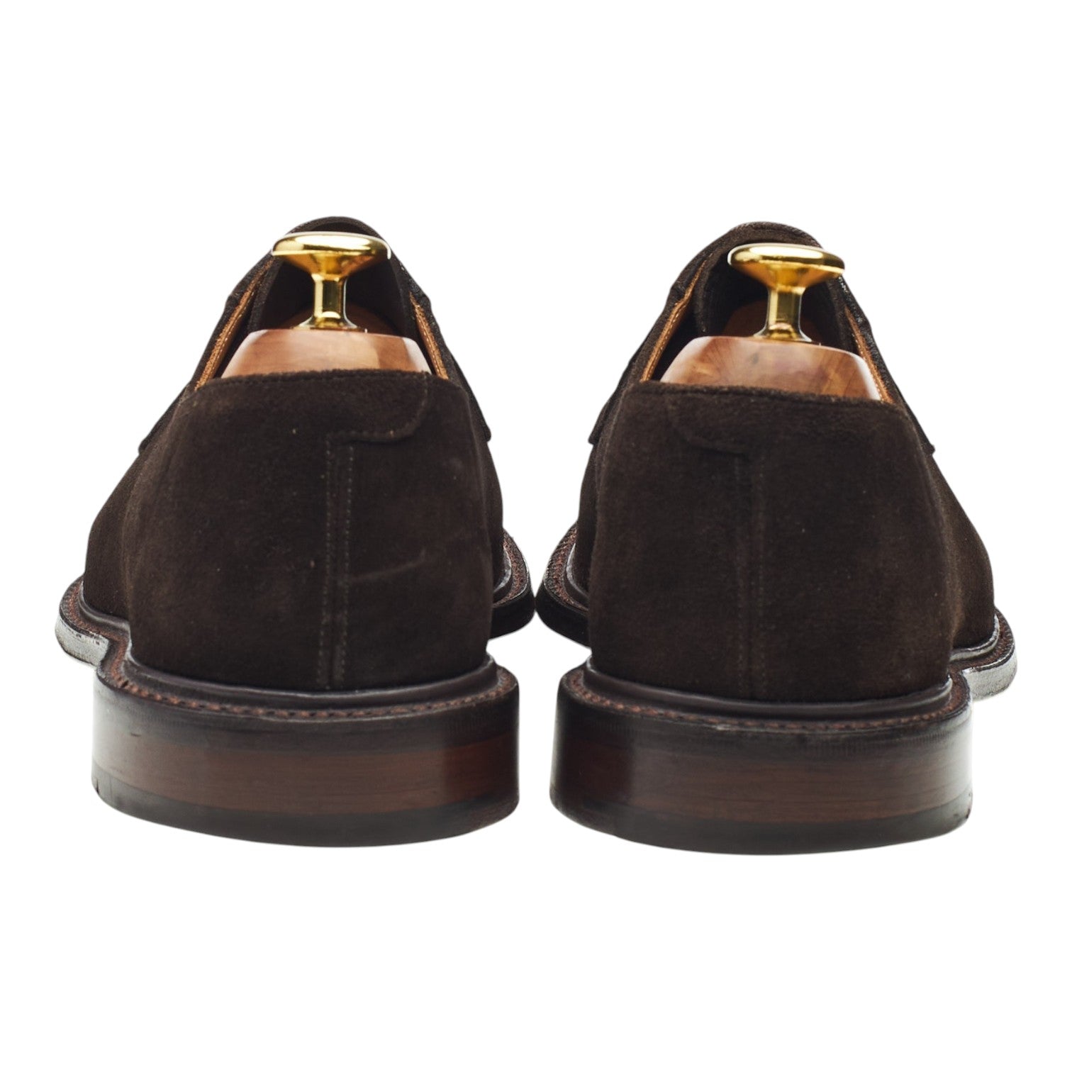 Cheaney Wye II derby daim marron foncé 7 UK cuir