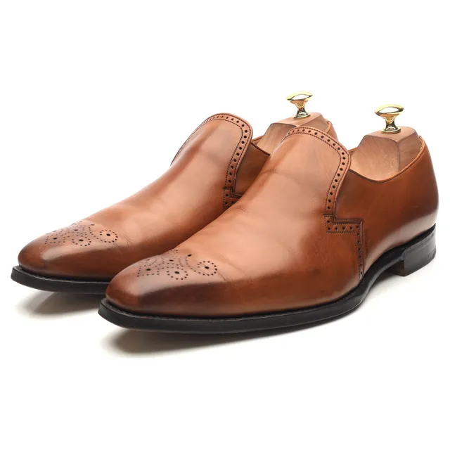 Cheaney Ellis mocassins cuir camel UK 10