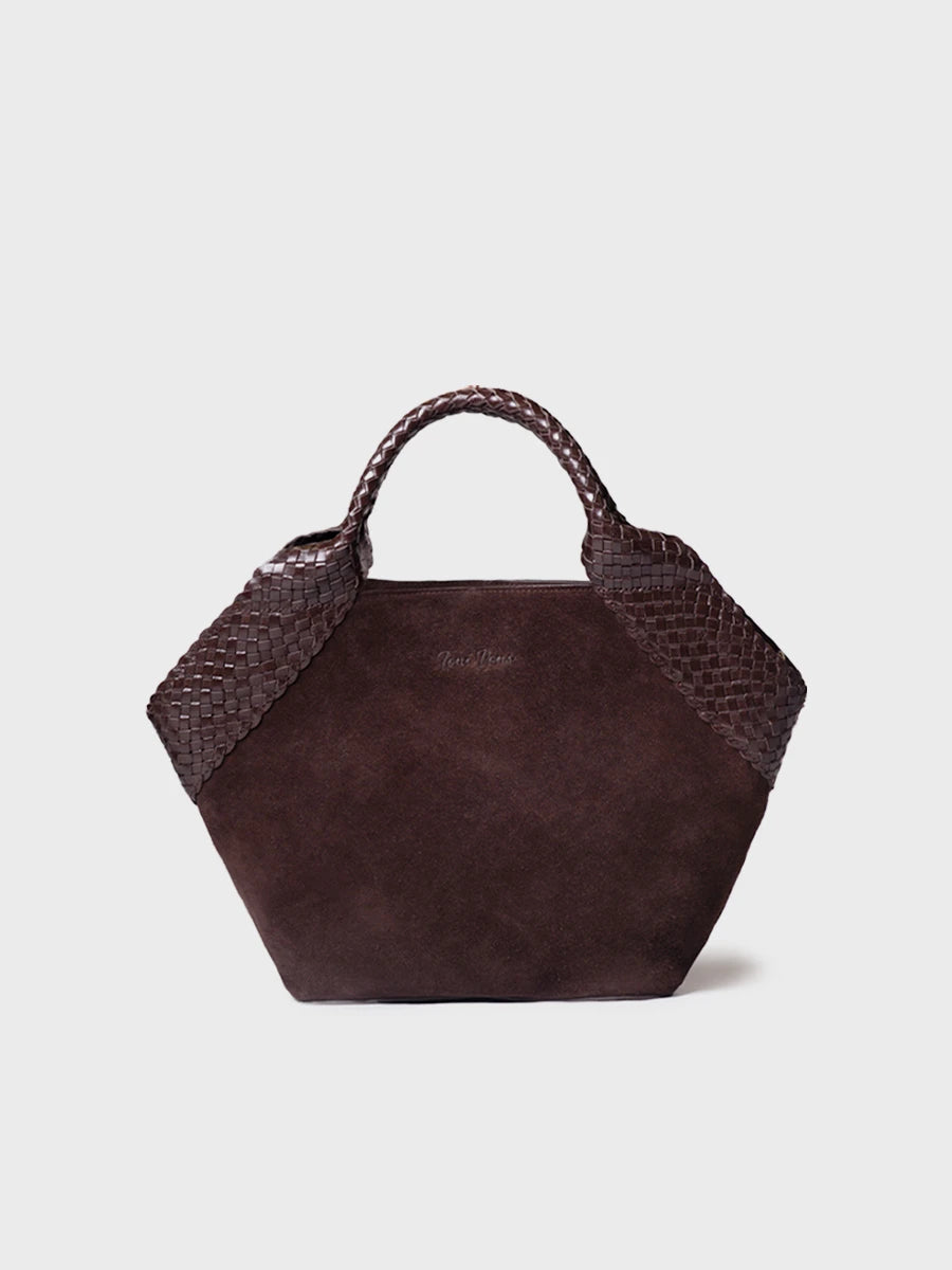 Toni Pons Sarina sac à main daim anse tressée