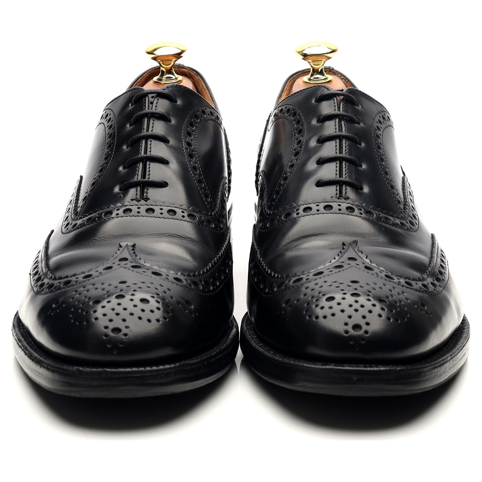 Church's Burwood oxford cuir noir UK 8.5 G