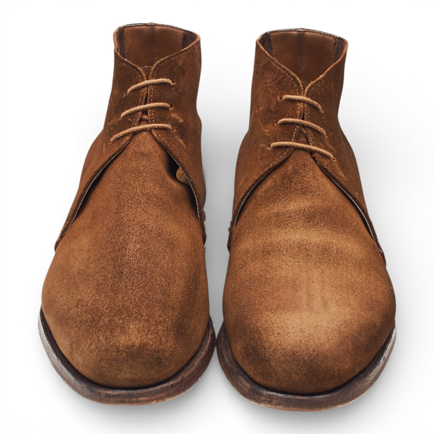 Crockett & Jones Chukka bottines daim marron UK 7.5