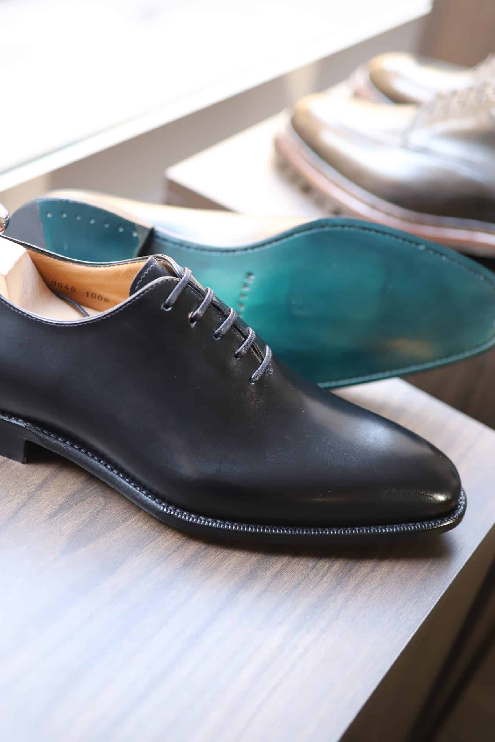 Malfroid Mareuil one cut richelieu cuir lisse