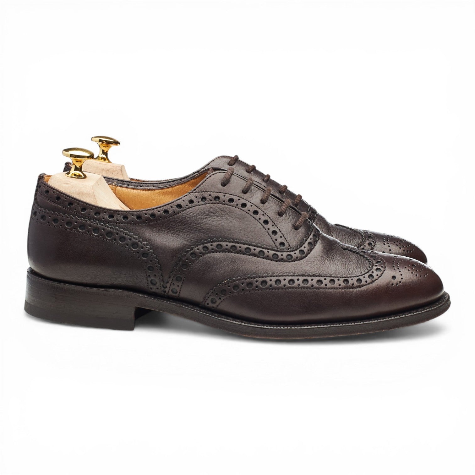 Church’s Brisbane derbies brogues cuir marron UK 8.5