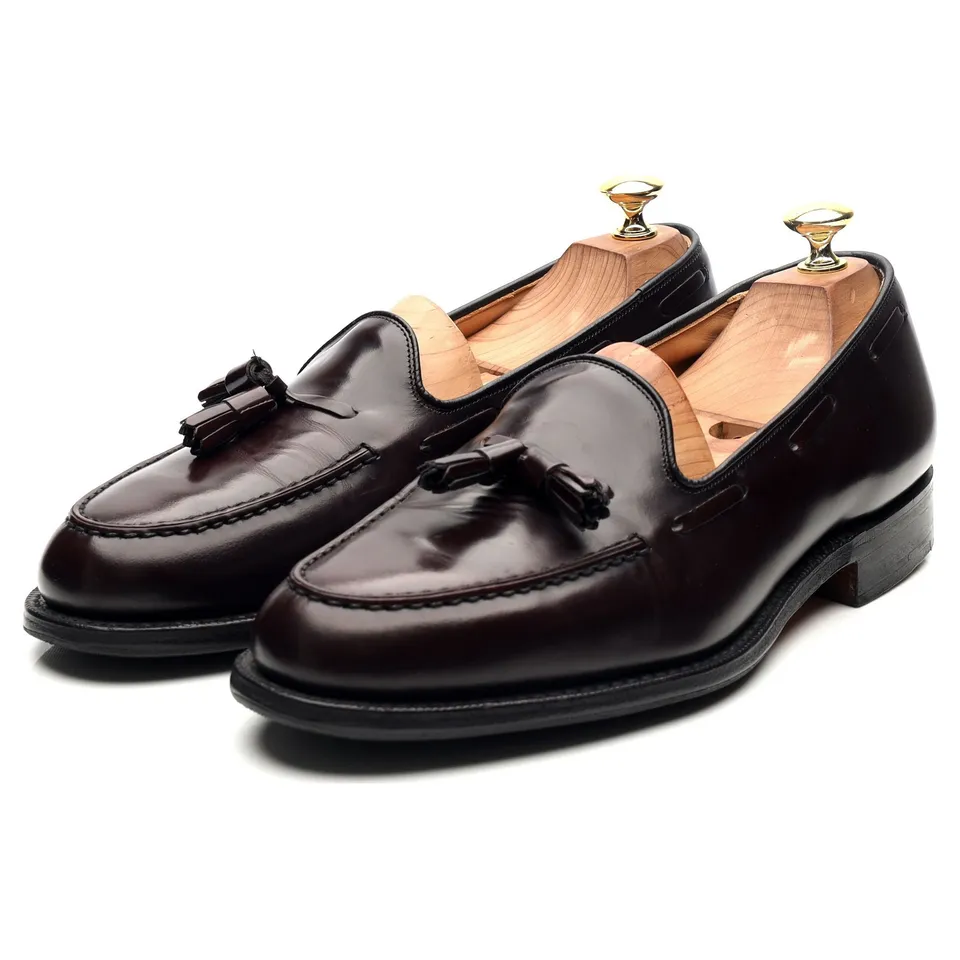 Church's Keats II mocassins cuir bordeaux 8.5