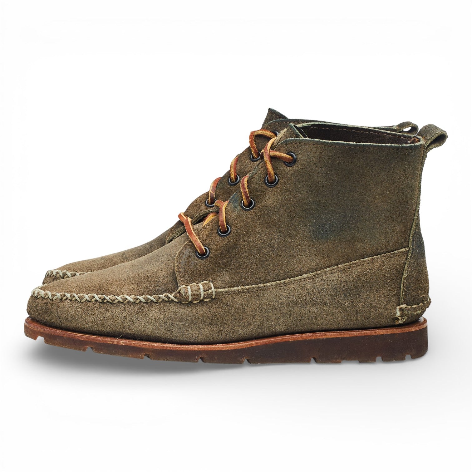 Rancourt boots chukka suède vert UK 7.5 large