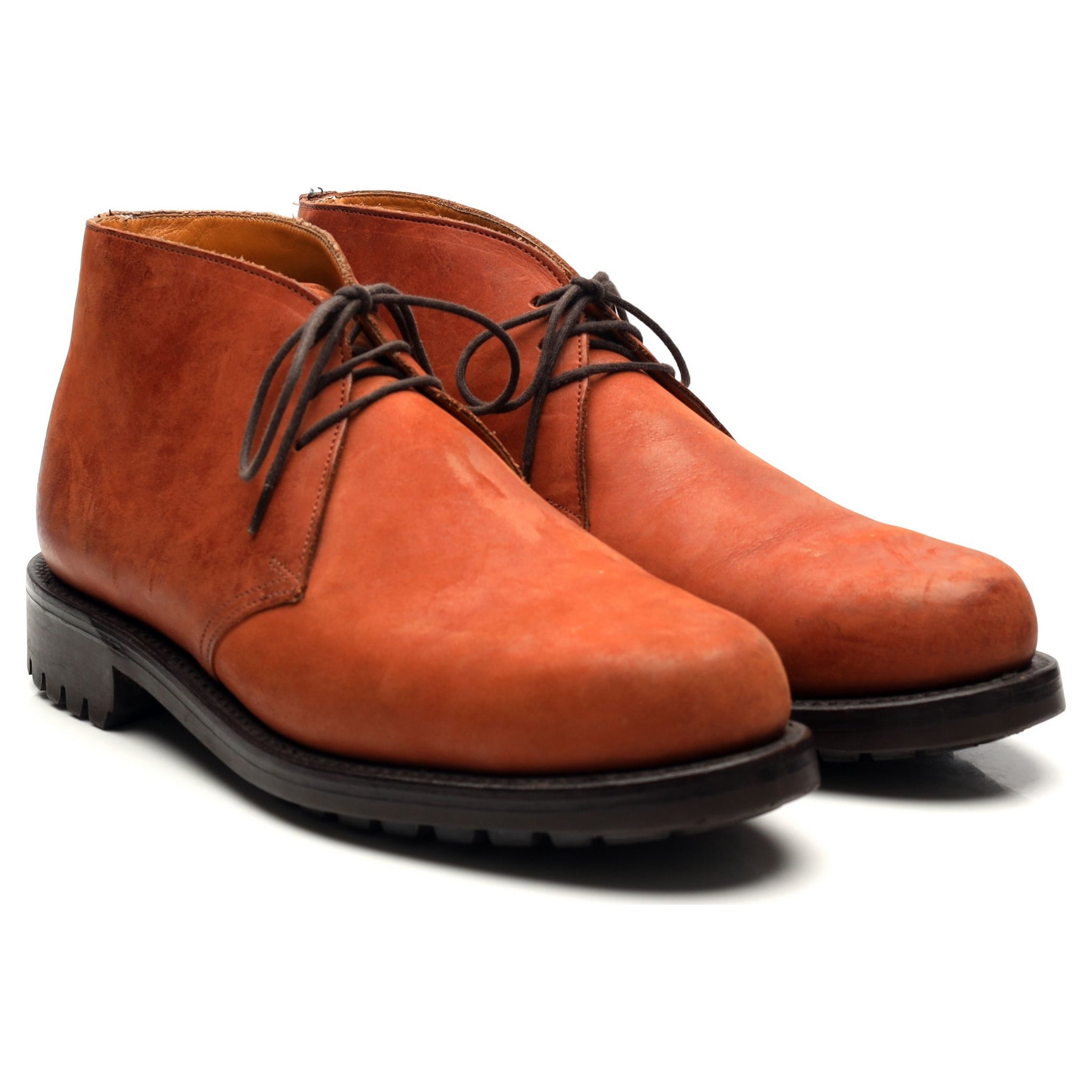 Grenson boots chukka nubuck marron pointure UK 7