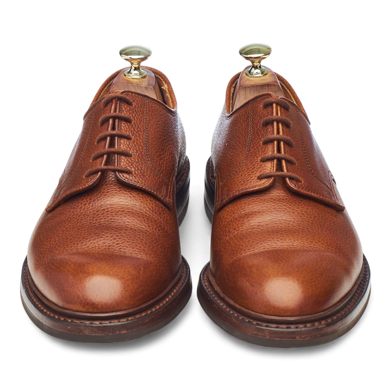 Crockett & Jones Grasmere derby cuir marron pointure 7.5
