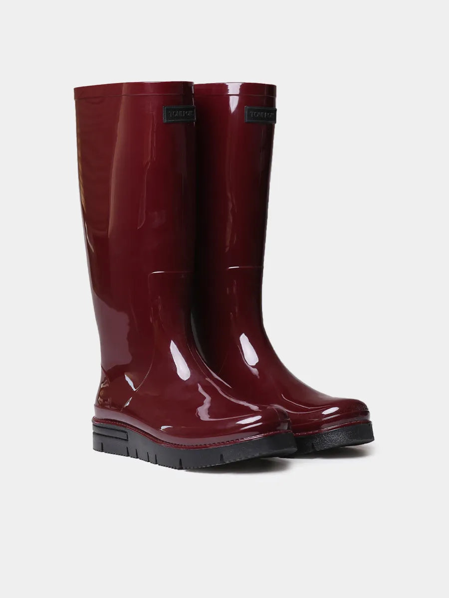 Toni Pons Clermont botte de pluie femme vernie