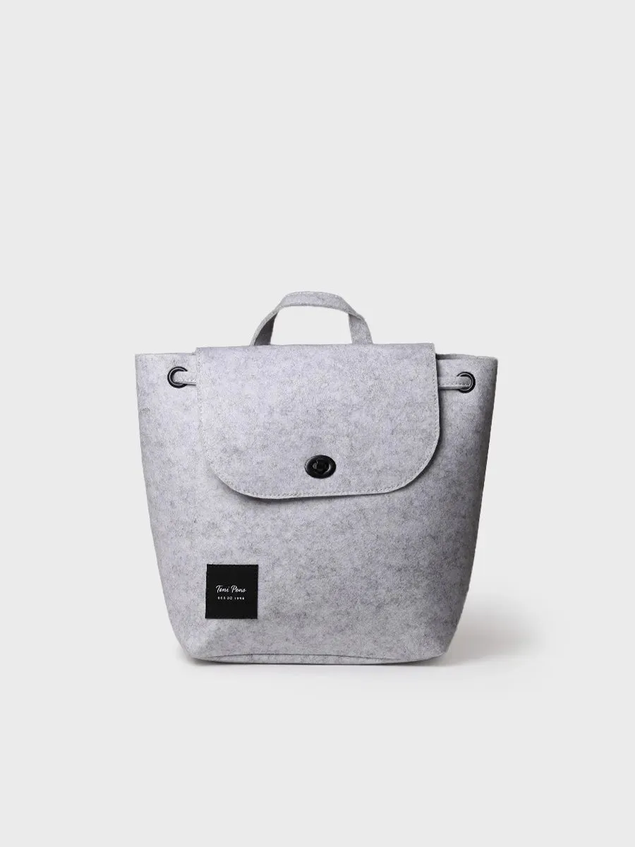 Toni Pons Harper sac à dos feutre gris