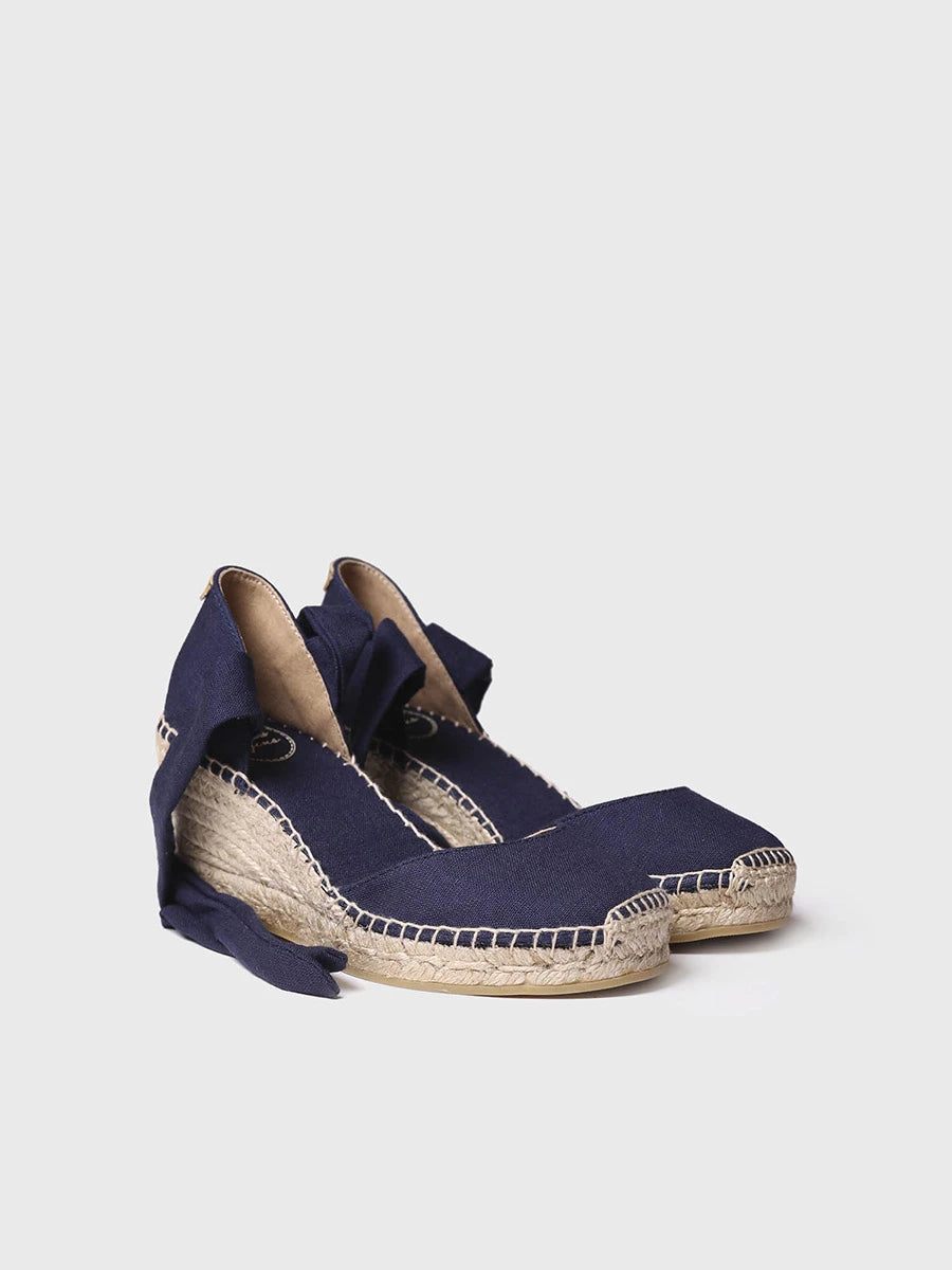 Toni Pons Julia espadrilles toile à rubans 7 cm