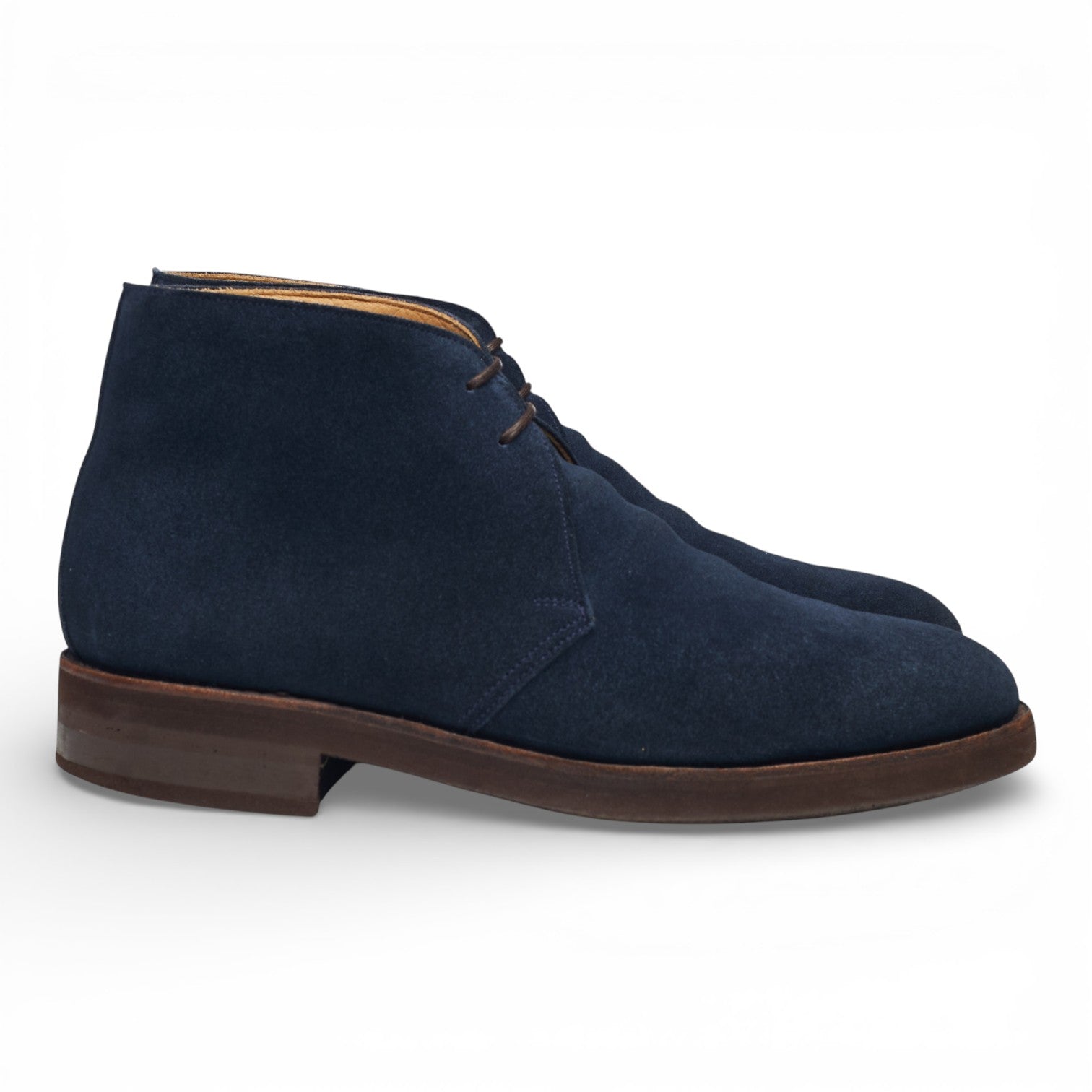 Foster & Son Studley bottines chukka daim bleu UK 7.5