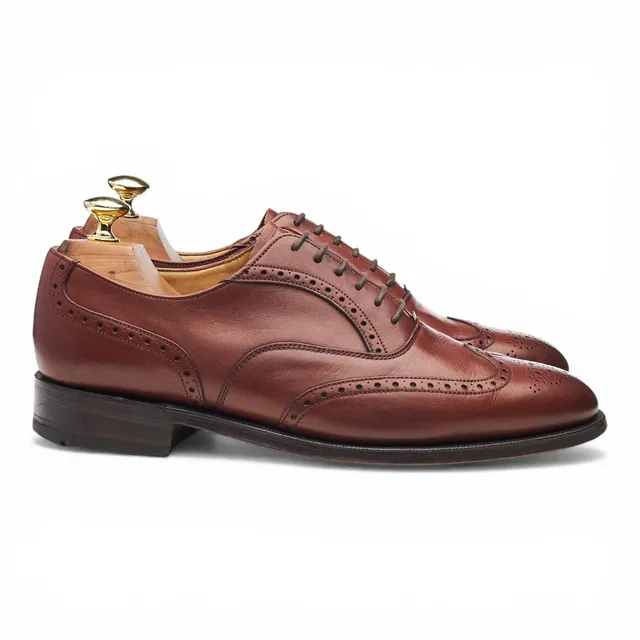 Grenson Oxford brogues cuir marron pointure UK 7.5