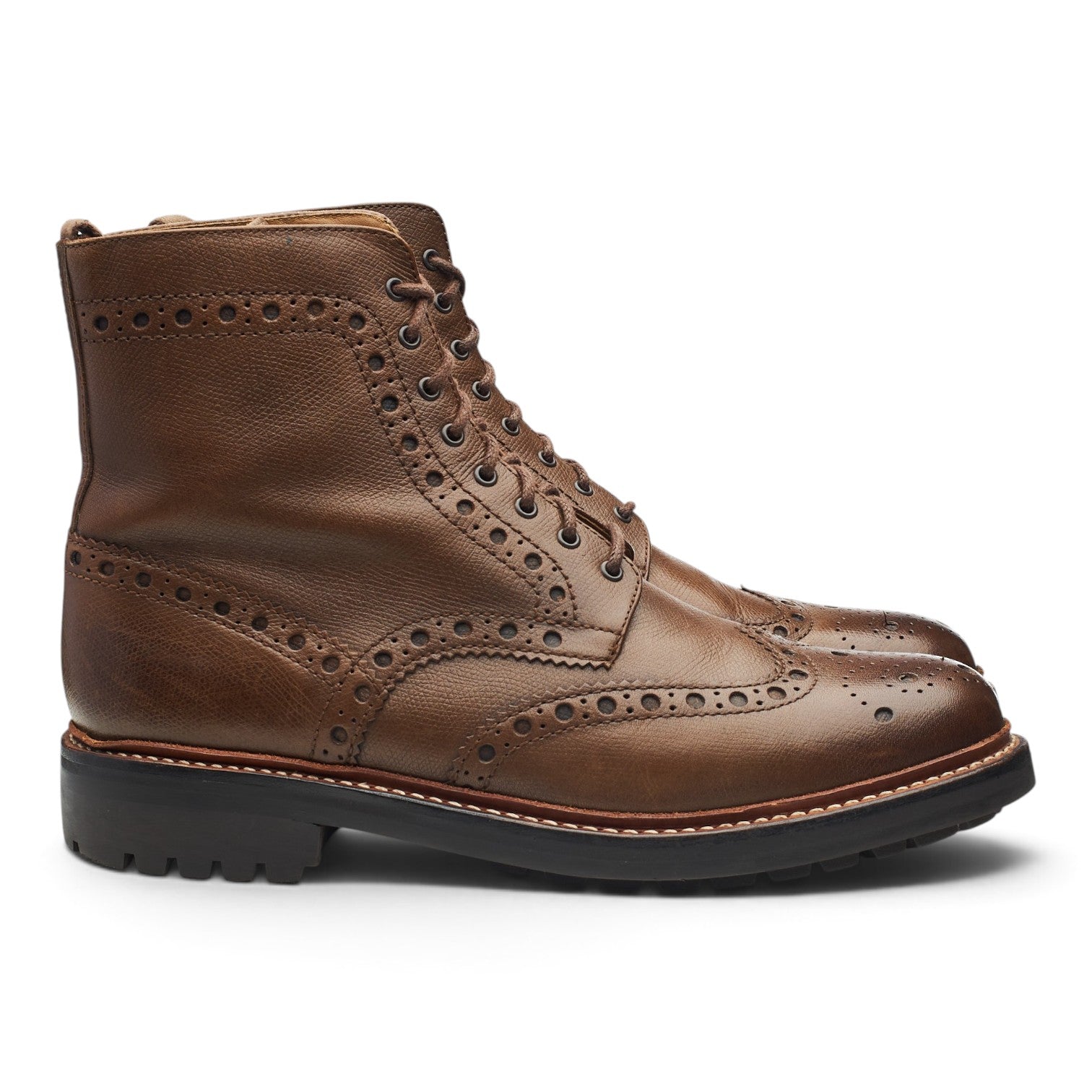 Grenson Fred boots cuir marron pointure UK 9