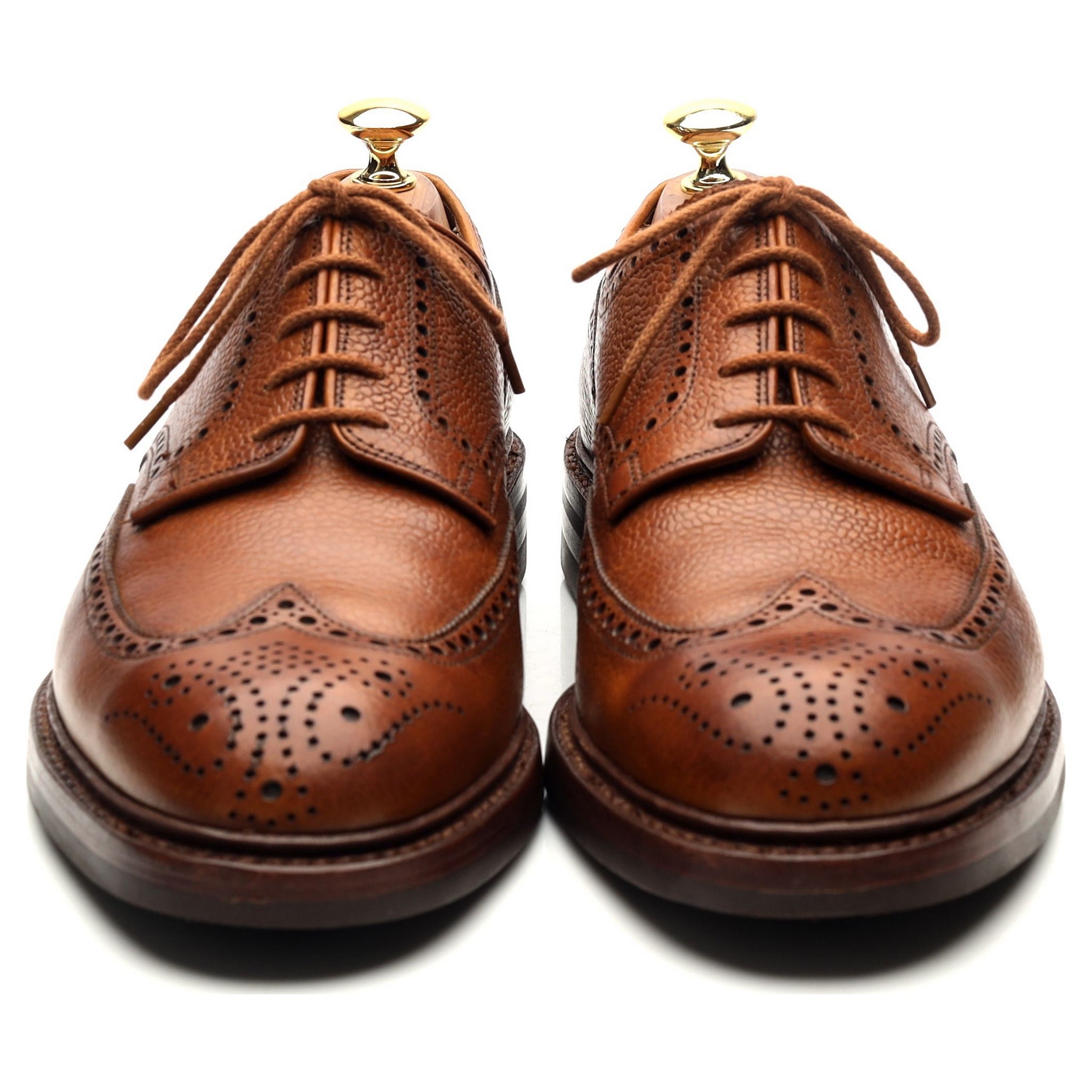 Crockett & Jones Pembroke derbies cuir marron UK 8