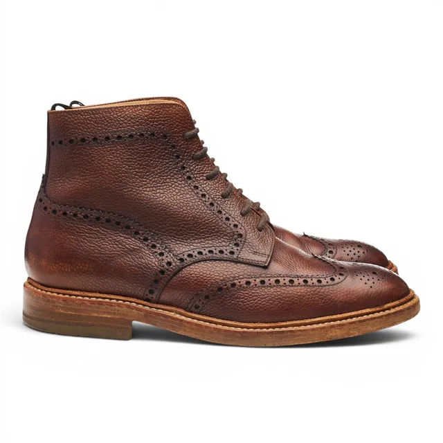 Next boots derbies cuir marron UK 7