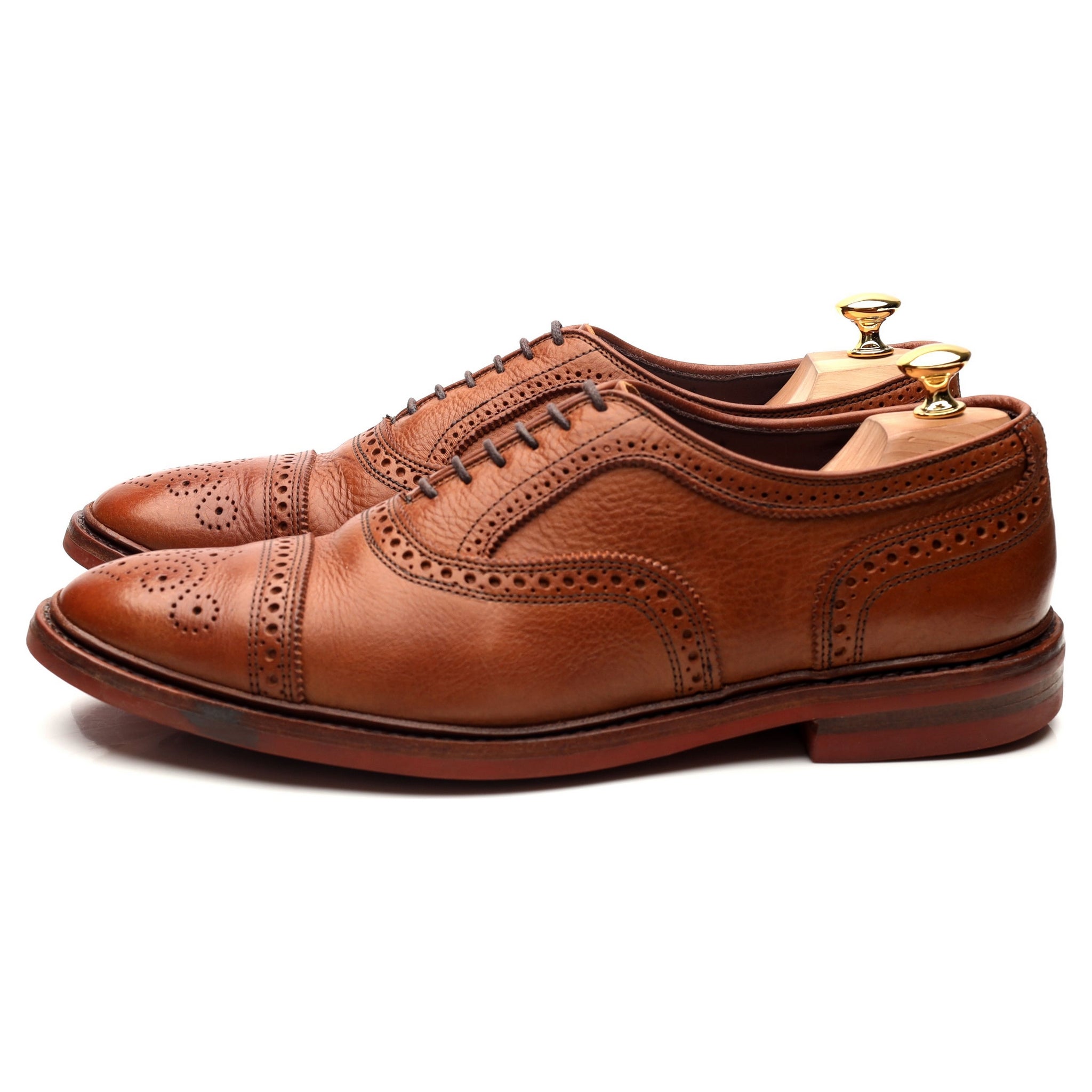 Allen Edmonds Strandmok oxford cuir marron UK 11