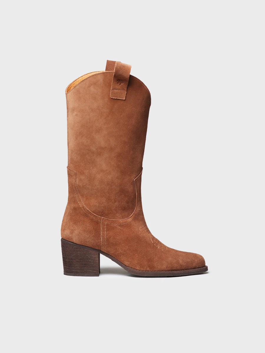 Toni Pons Vitoria bottes santiag daim talon 6 cm