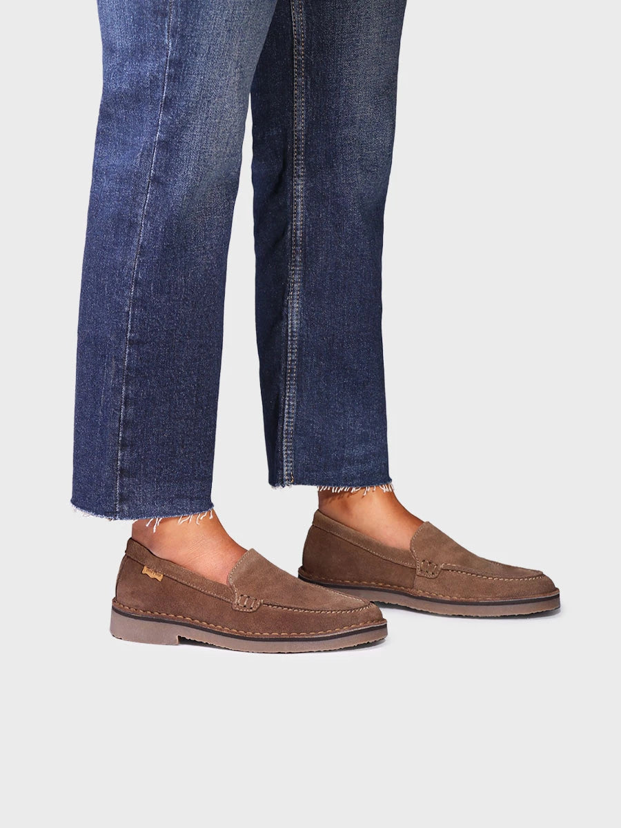 Toni Pons Ivars-Sy mocassin suède confort 2 cm