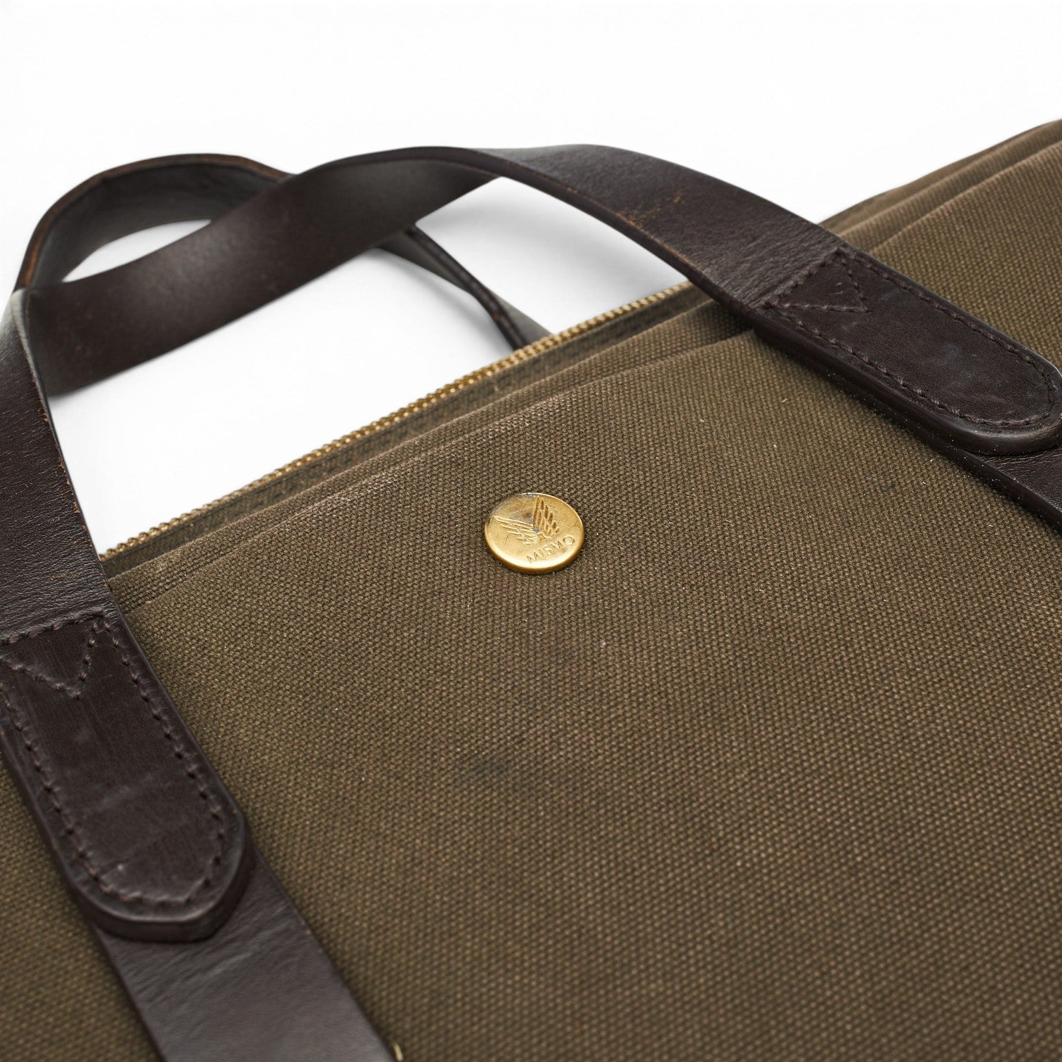 Mismo Endeavour porte-documents toile marron