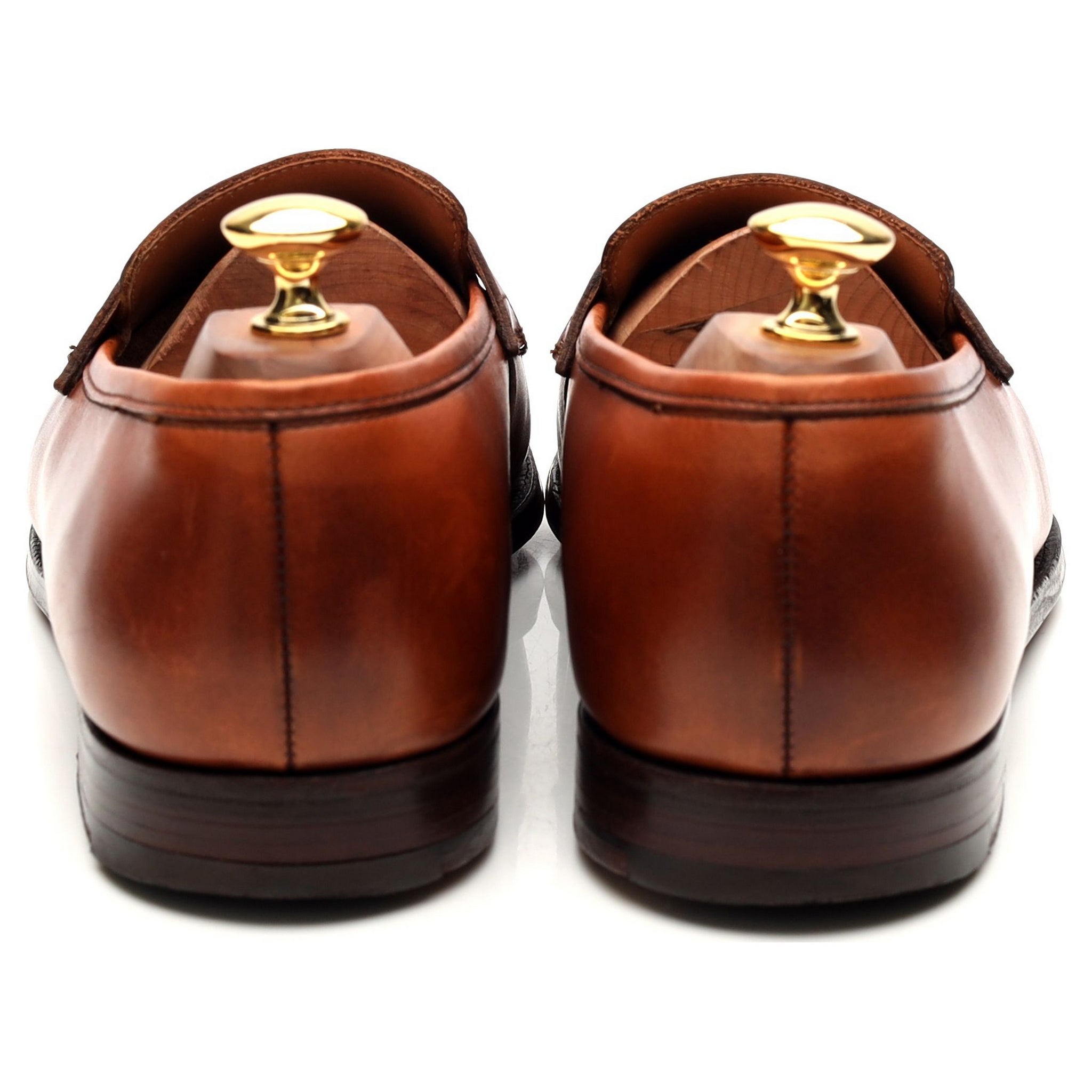 Shipton & Heneage Wilton mocassins cuir marron UK 9