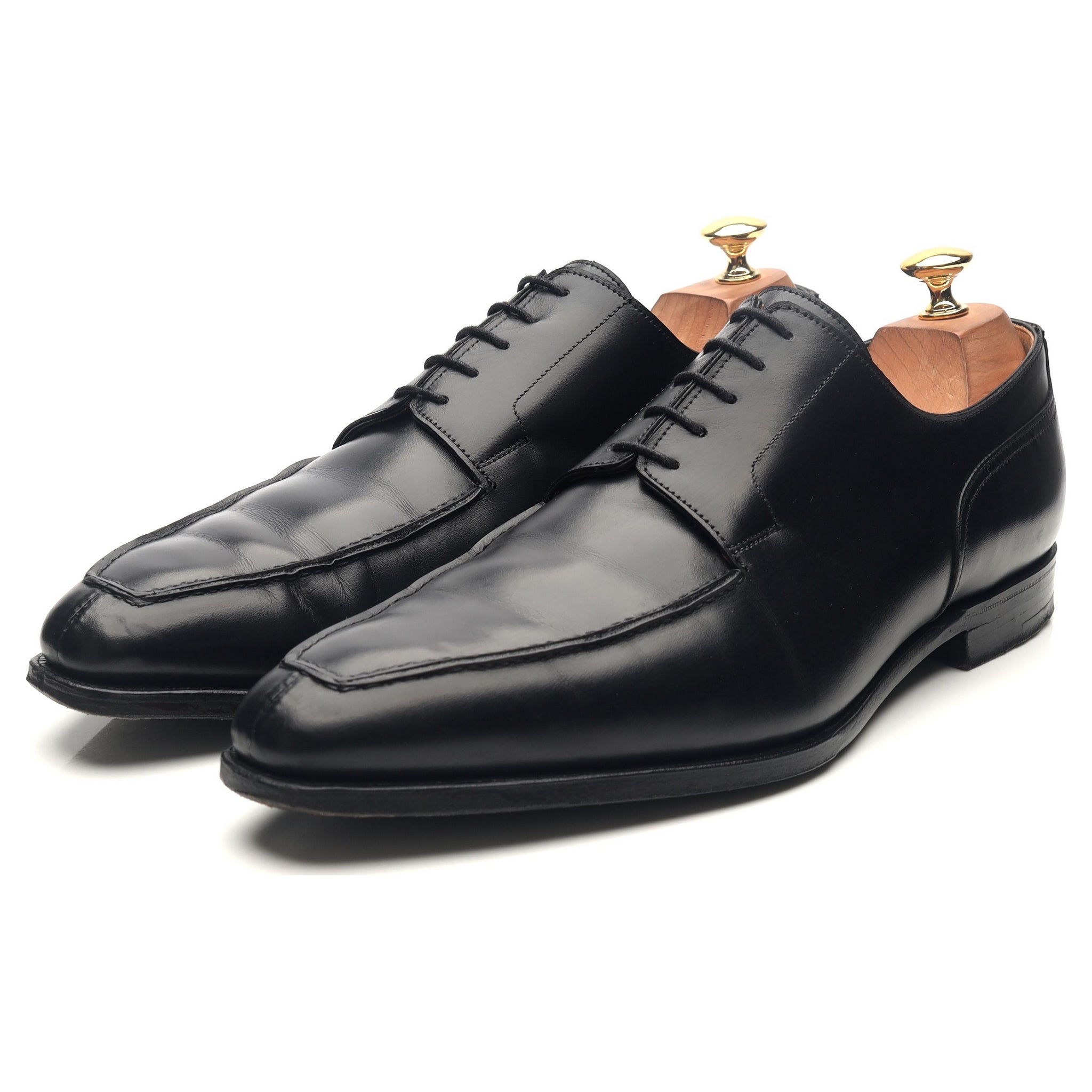 George Cleverley Oliver Derby Cuir Noir UK 10,5
