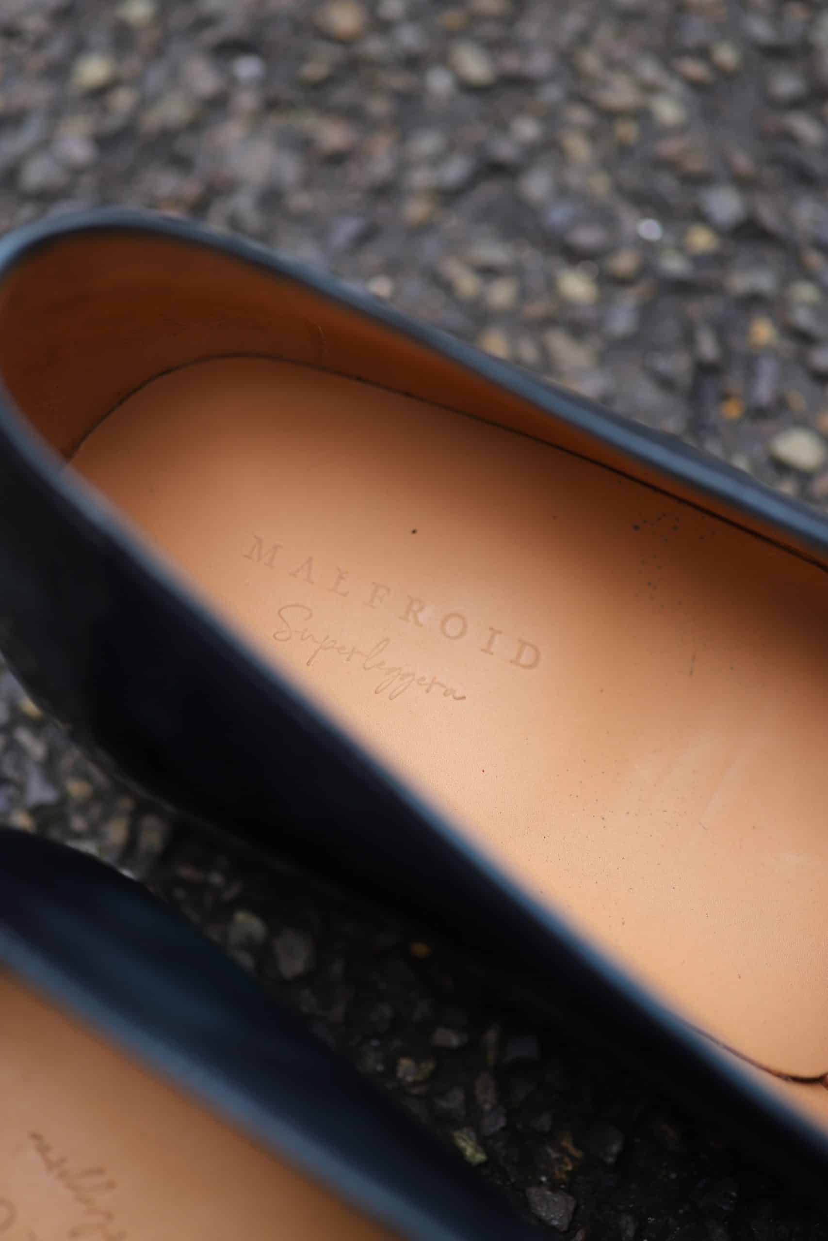 Malfroid Newport Superleggera mocassins cuir à patiner