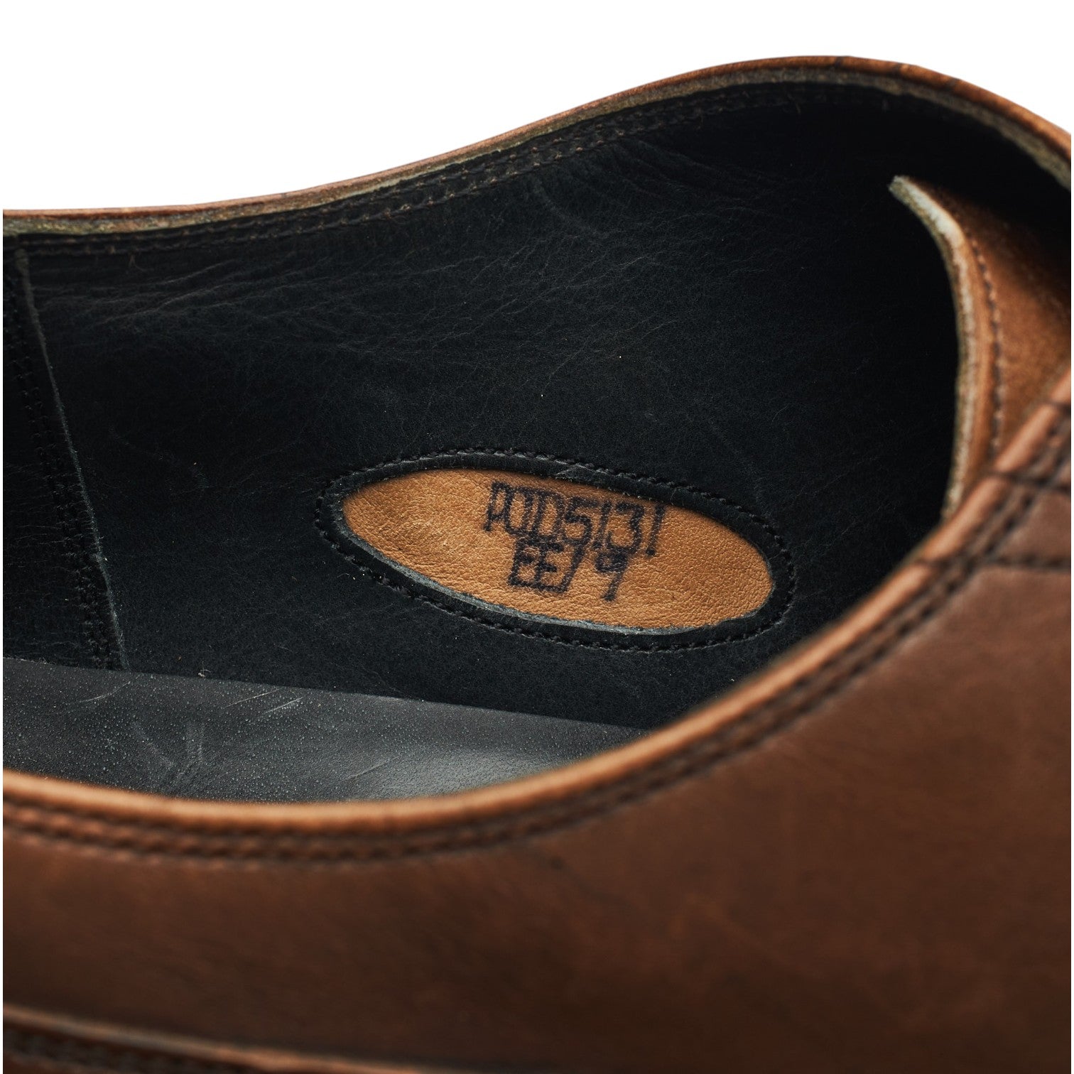 Gieves & Hawkes chaussures oxford cuir marron UK 9