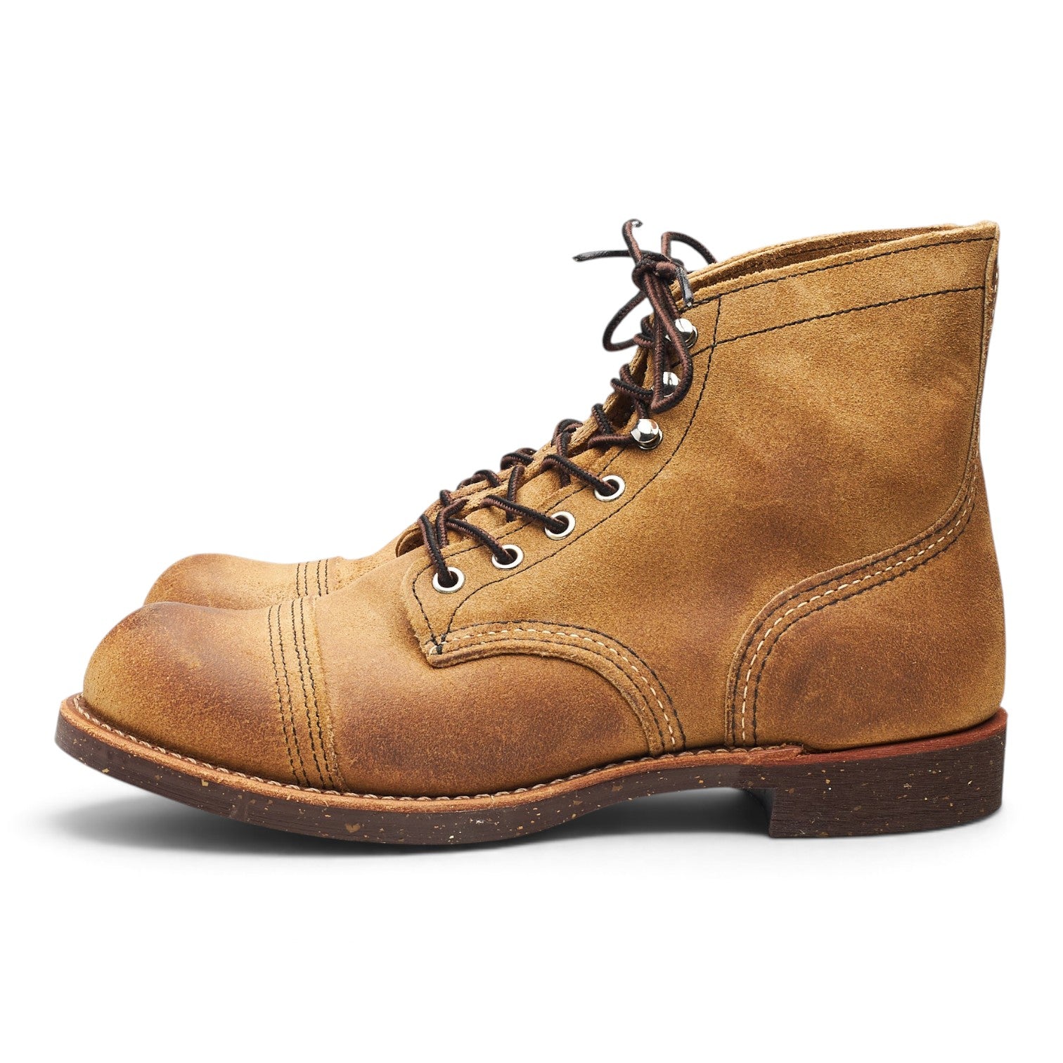 Red Wing Iron Ranger 8113 boots suède marron UK 7