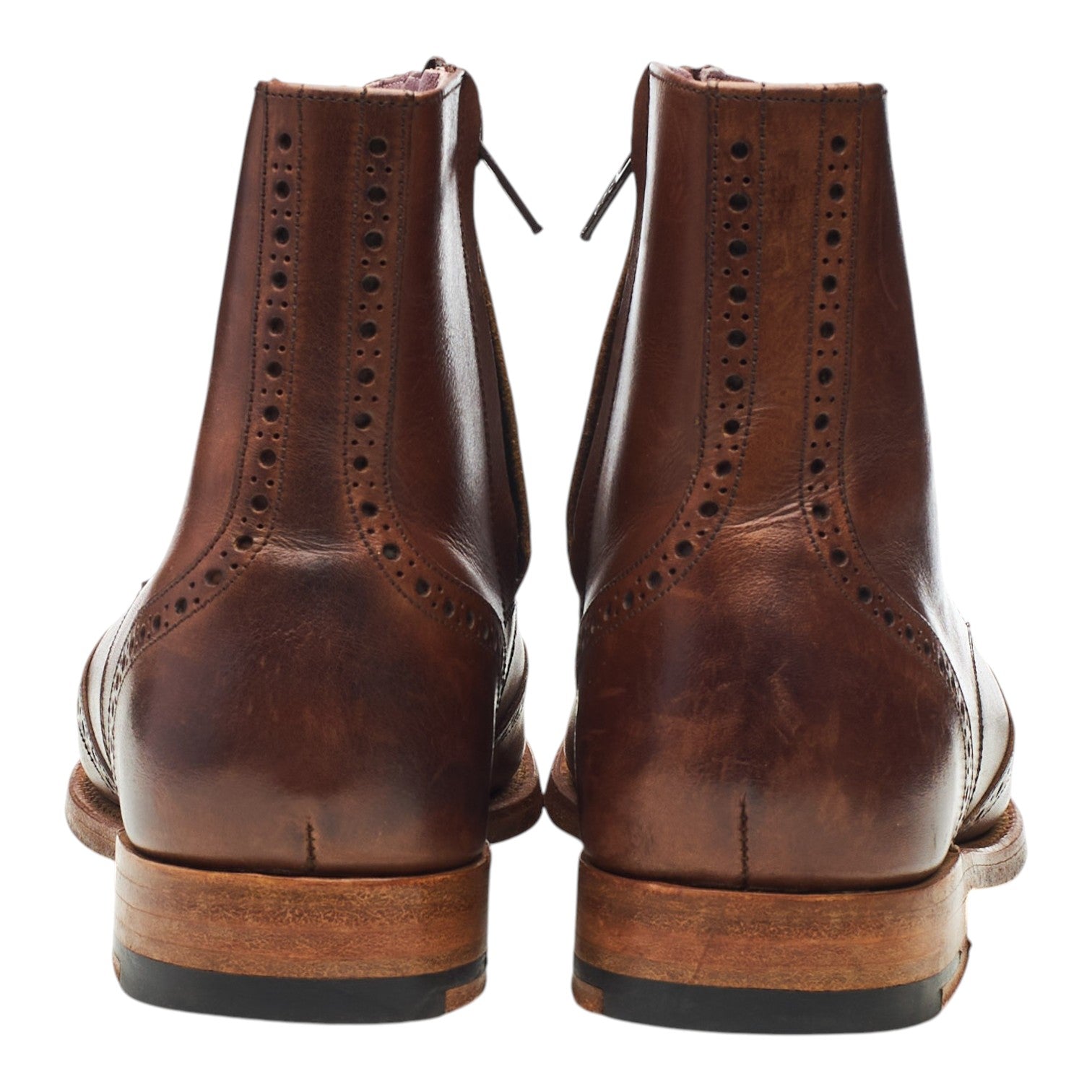 Barker Faye boots brogue femme marron pointure 4
