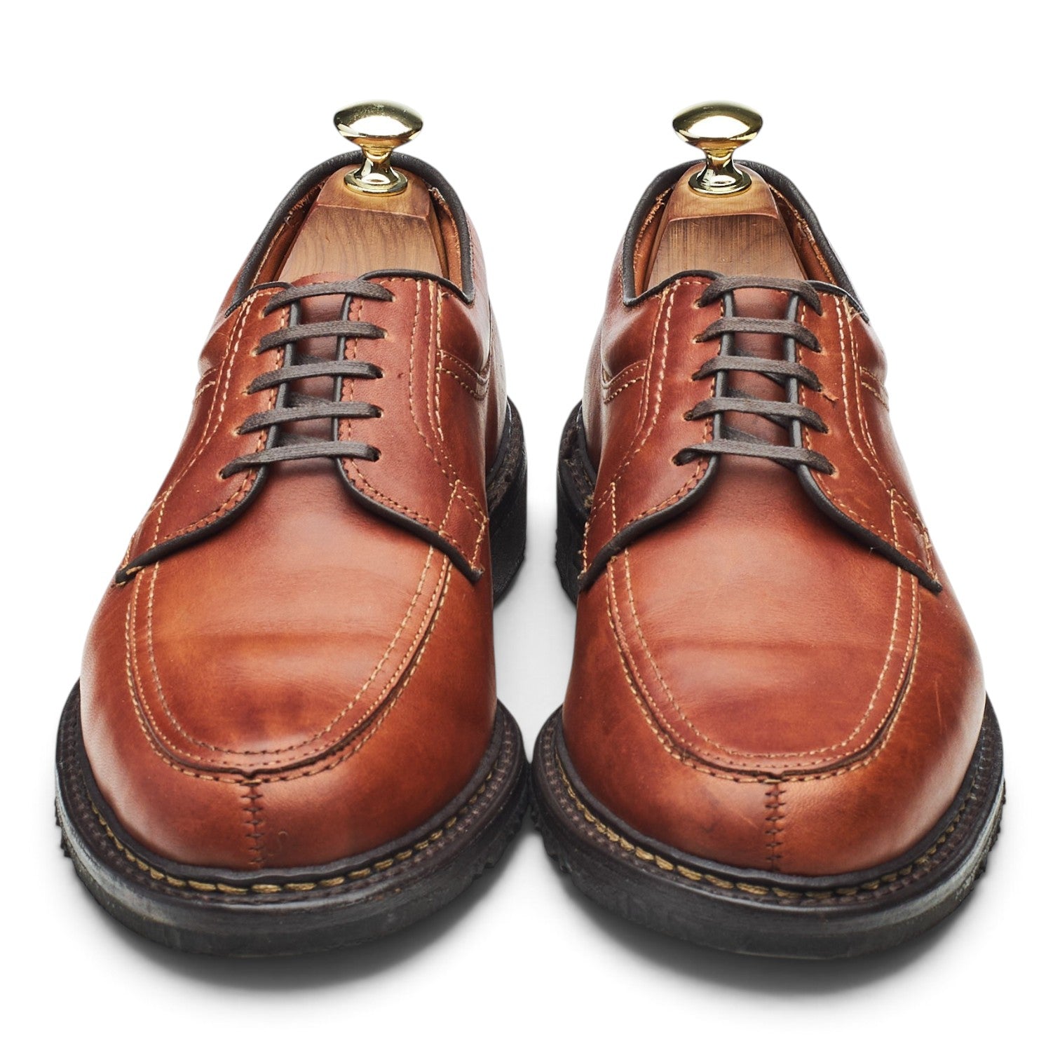 Allen Edmonds Wilbert derby cuir marron UK 7