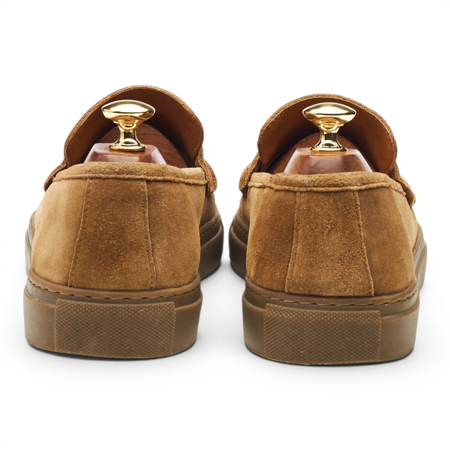 Cheaney Barcelona mocassins penny daim beige UK 9