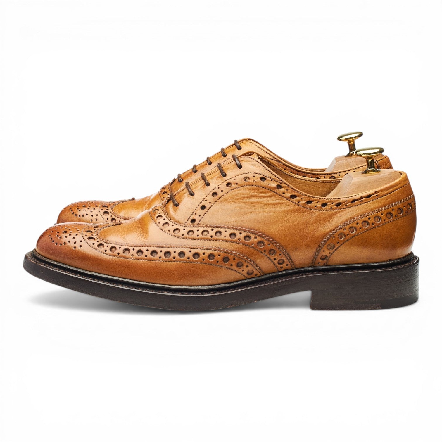 Barker Westfield richelieu cuir marron UK 8,5 brogue