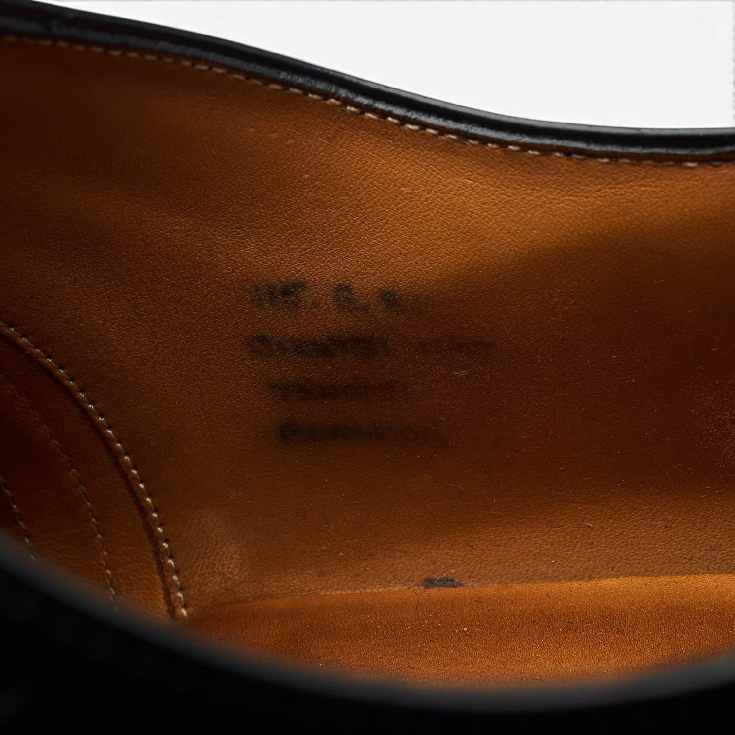 Church's Burwood richelieu brogues cuir noir UK 11.5