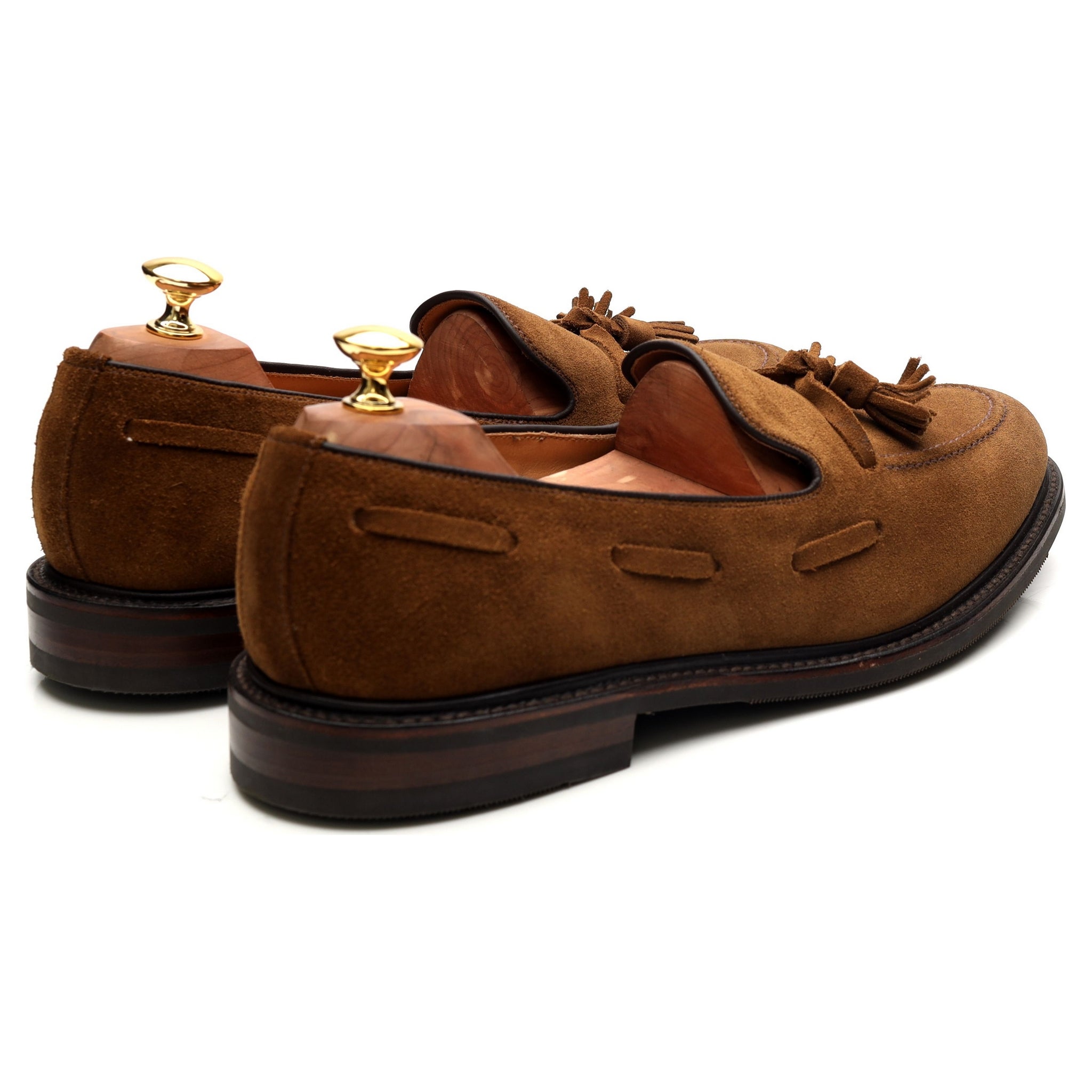 Loake 1880 Nottingham mocassins daim marron pointure UK 10.5