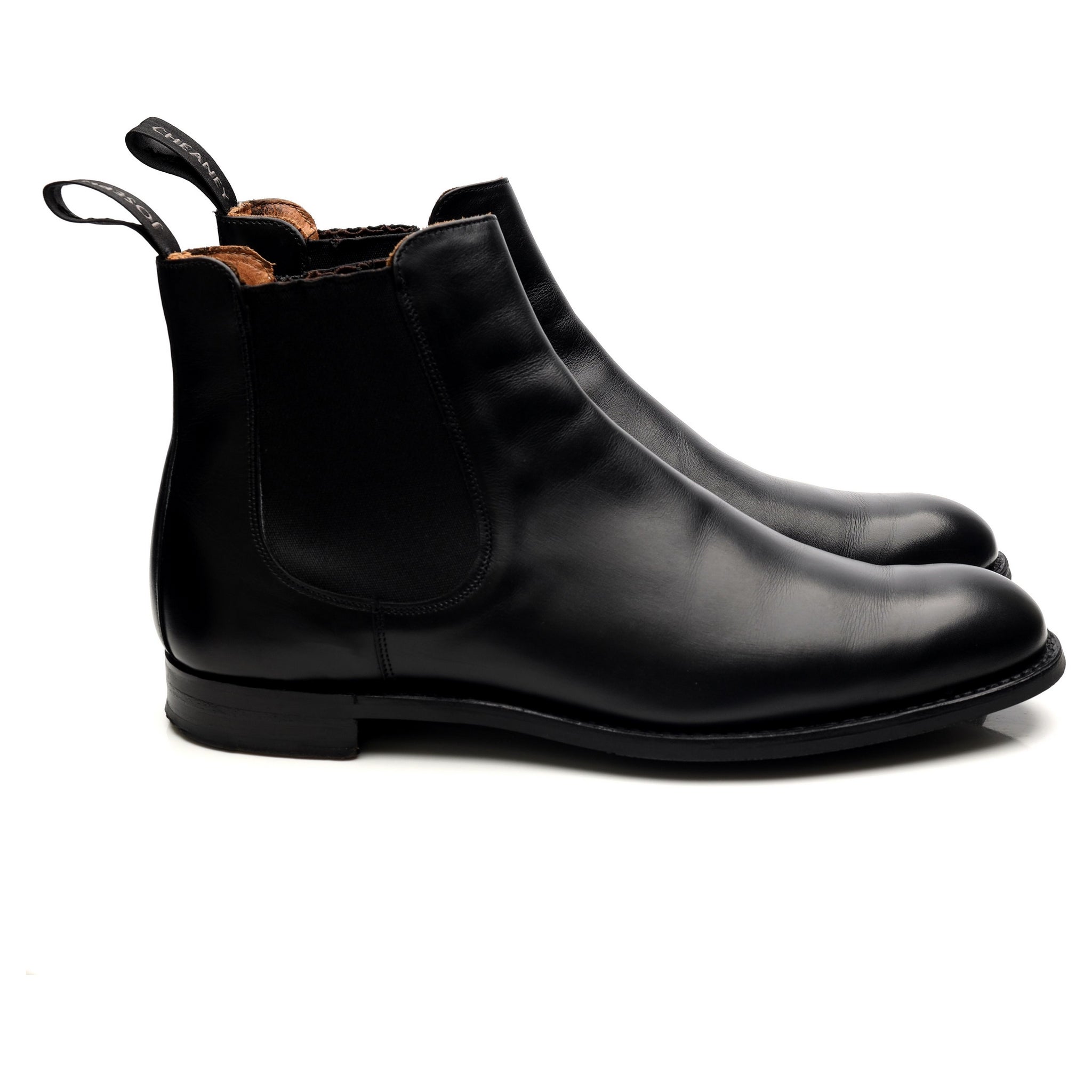 Cheaney Godfrey bottines chelsea cuir noir UK 9,5