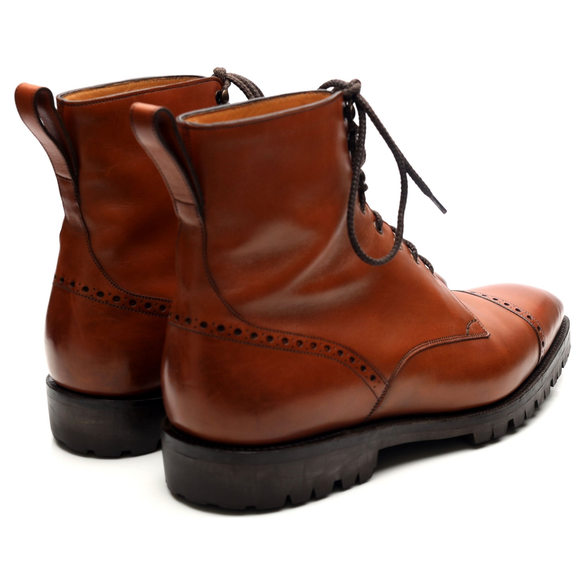 Gaziano & Girling Urban Commando boots cuir marron UK 6
