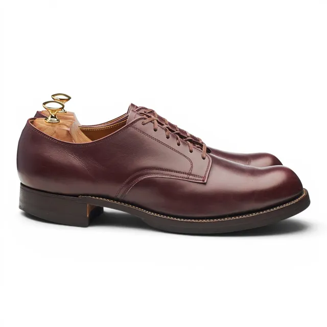Timeworn Lot 3037 Derby Cuir Bordeaux UK 10.5 Militaire