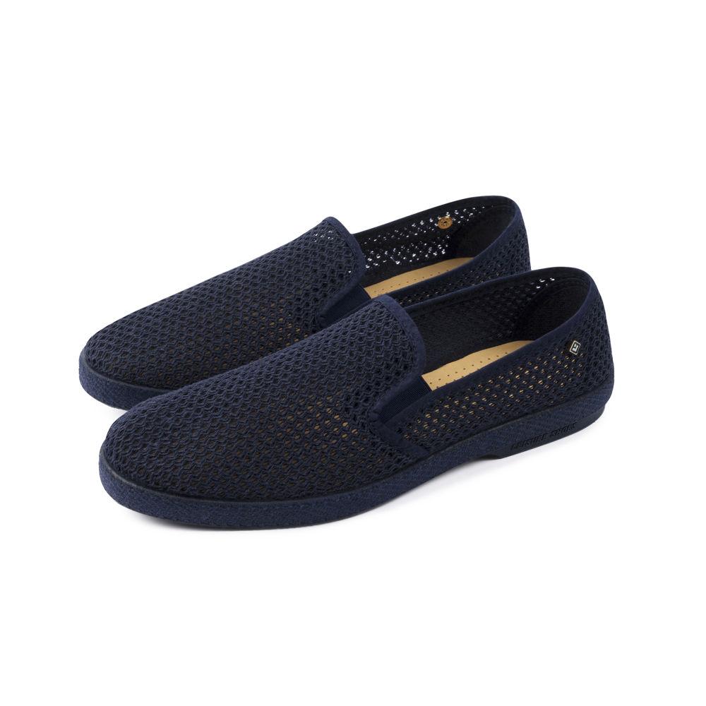 Rivieras Classic Filet 3204 Espadrille Marine Coton
