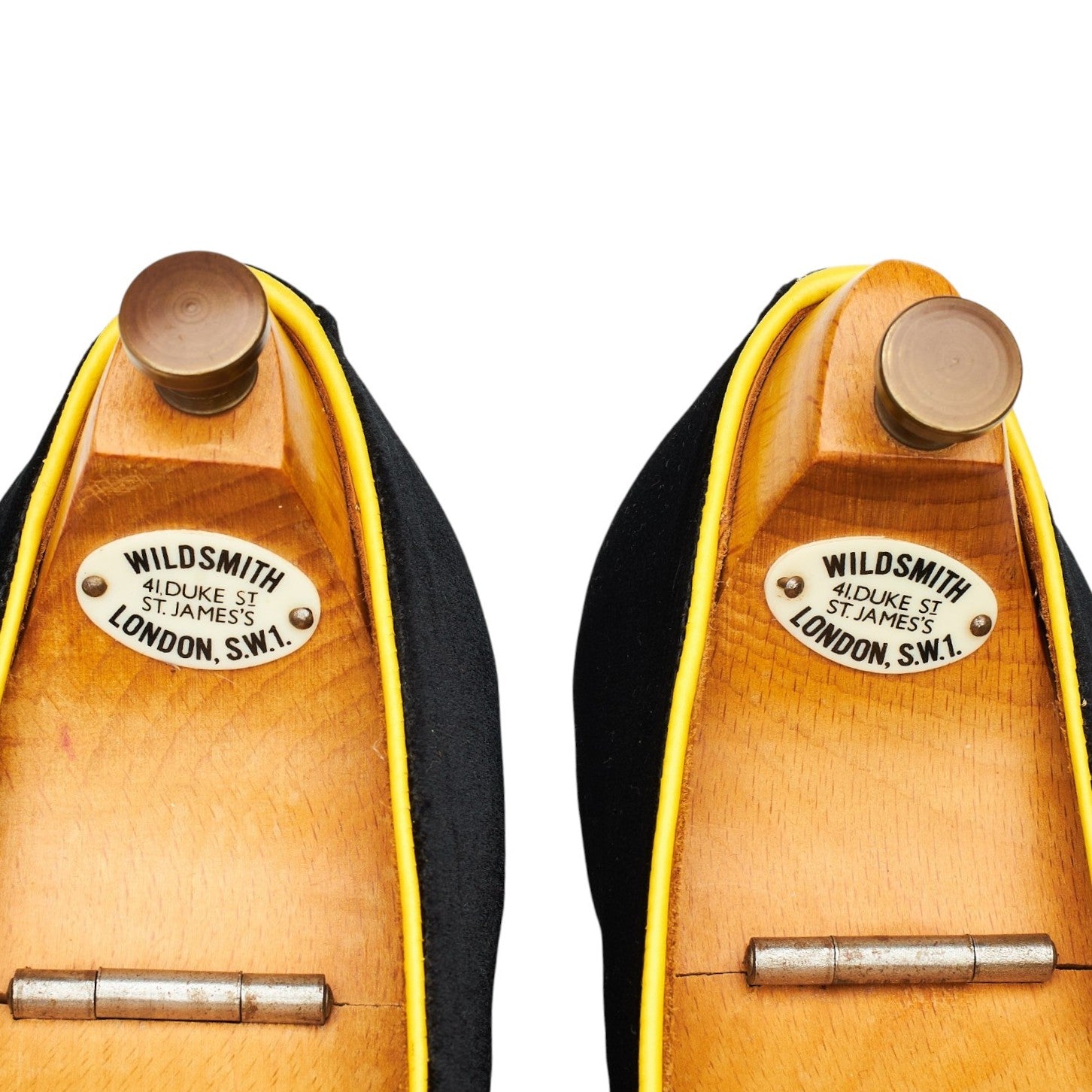 Wildsmith Model 88 mocassin velours noir UK 8