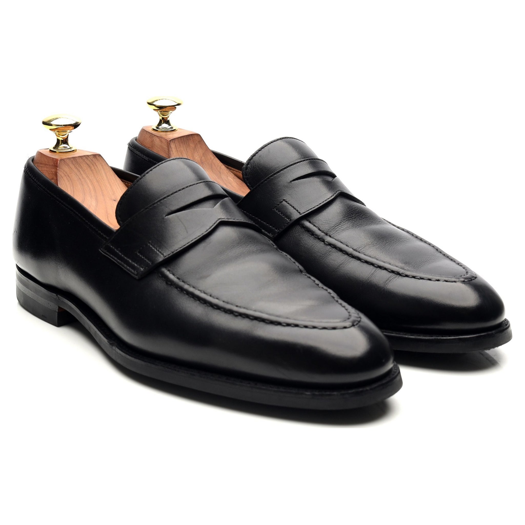 Crockett & Jones Sydney mocassin cuir noir UK 7
