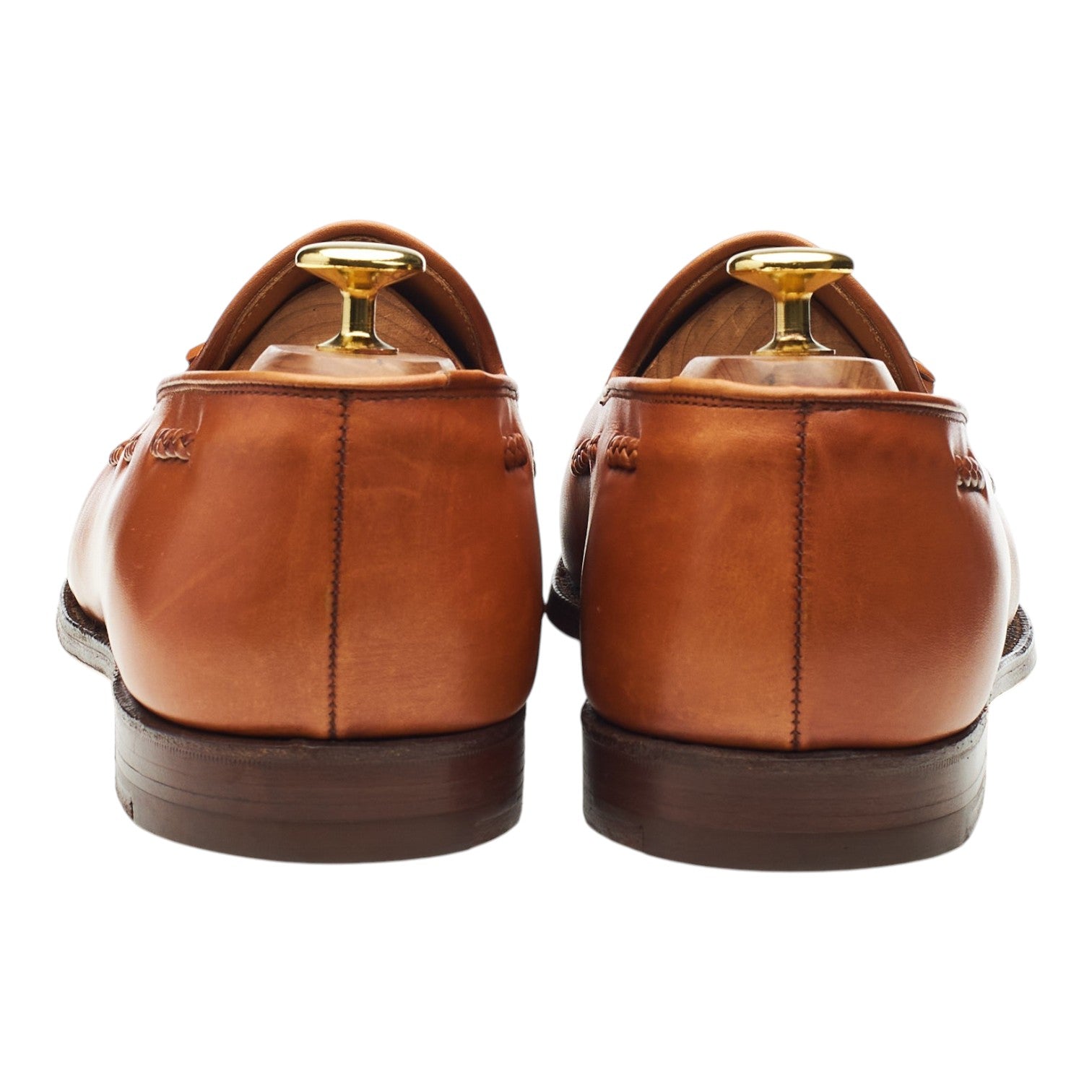Crockett & Jones Langham mocassin pompons marron 9