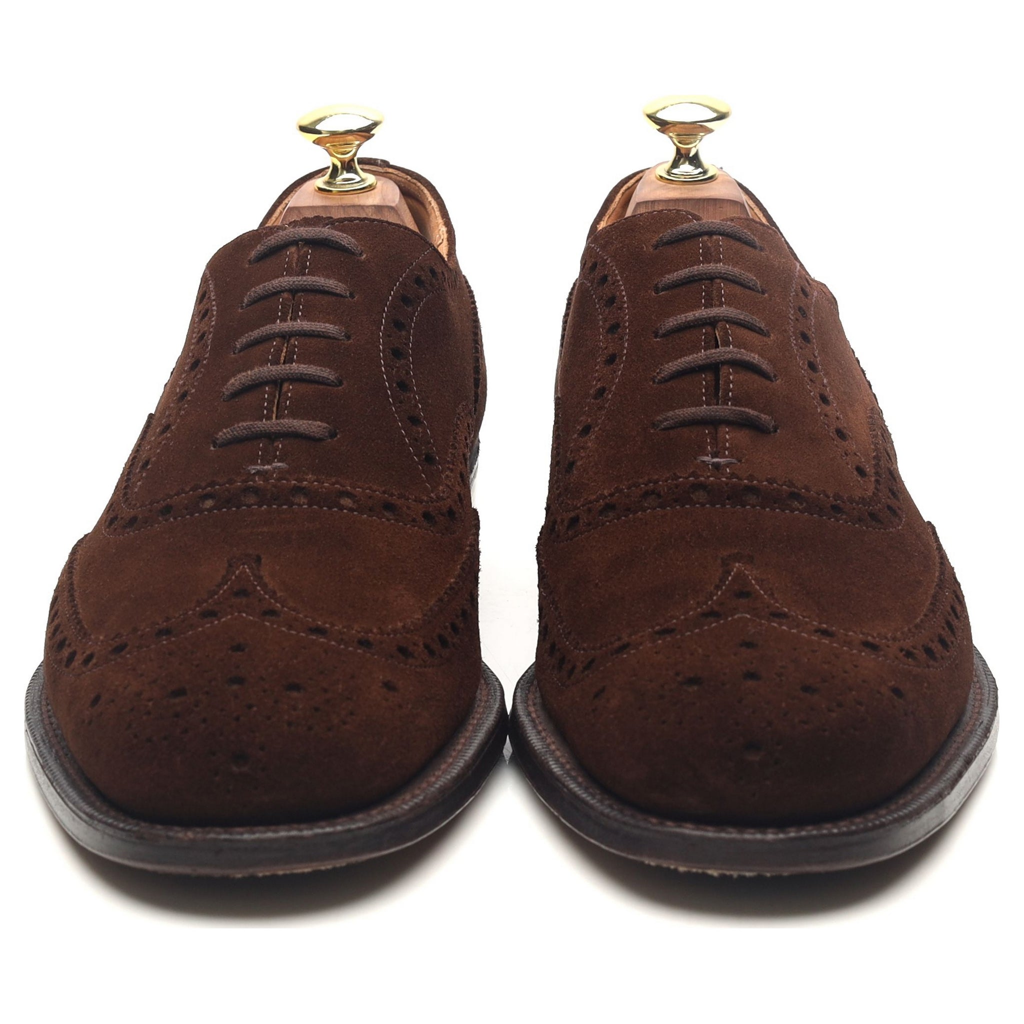 Church's Chetwynd brogues suède marron foncé UK 7.5