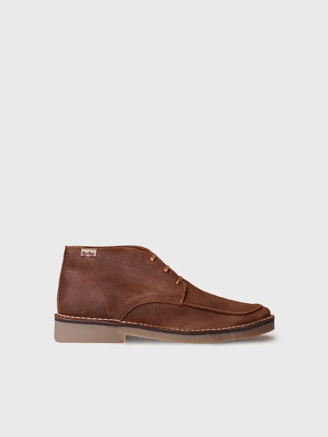 Toni Pons James-SW bottine homme daim marron