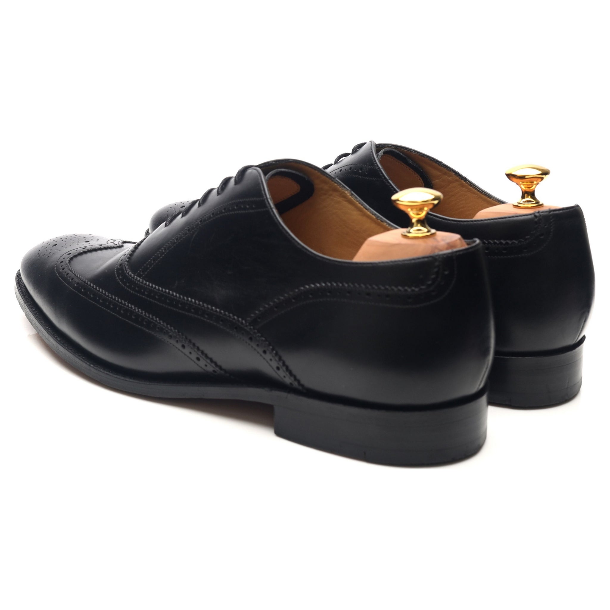Barker Newport derbies cuir noir pointure UK 12