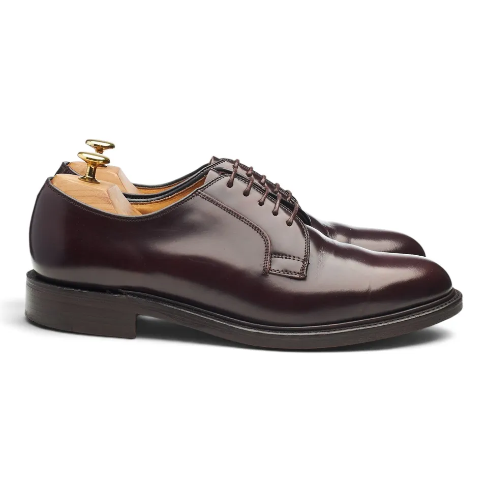 Loake 771 derby cuir bordeaux UK 8.5
