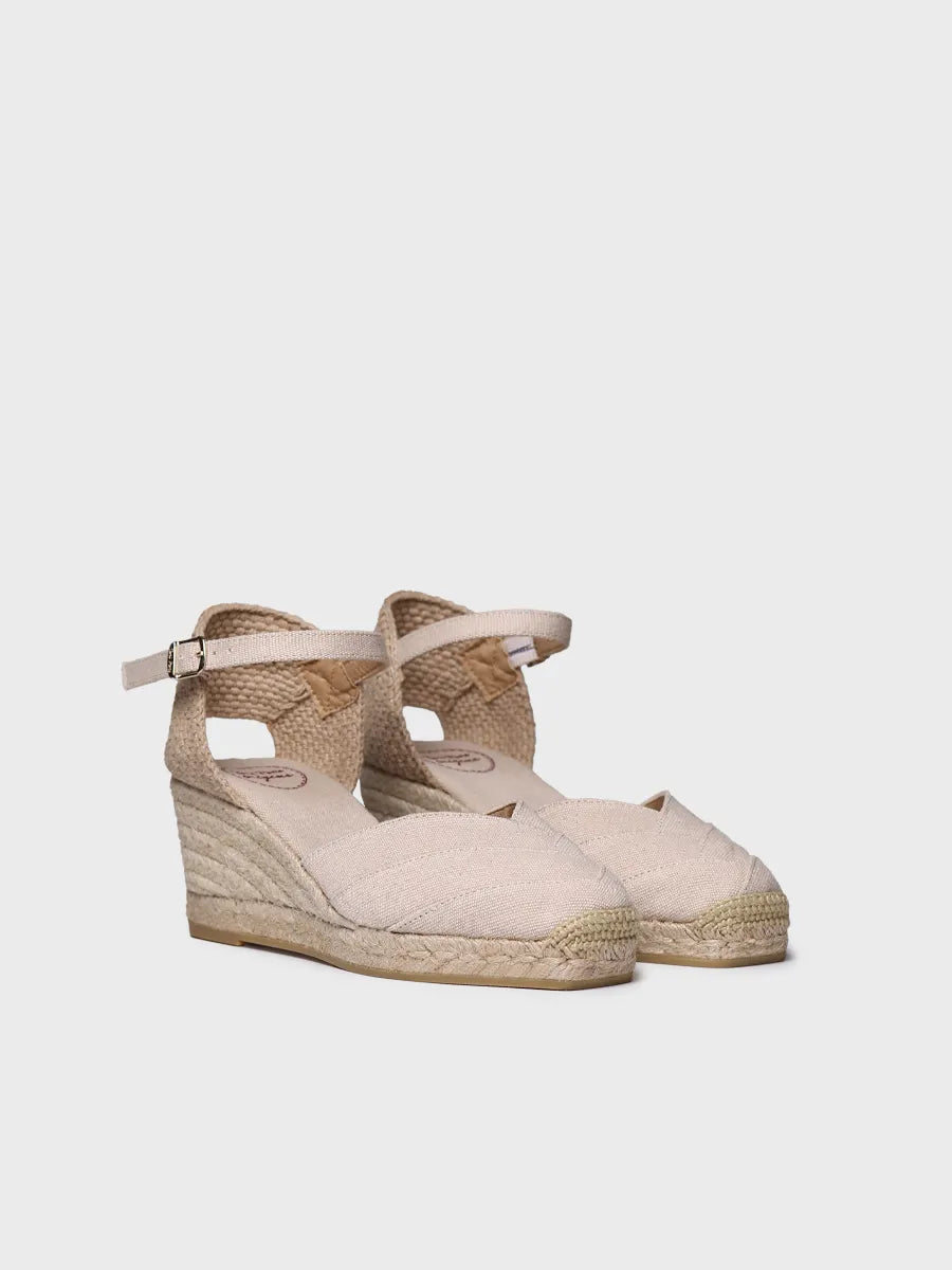 Toni Pons Clara espadrille compensée femme toile 6 cm