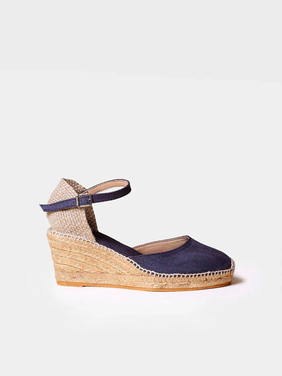 Toni Pons Caldes espadrilles compensées boucle vegan