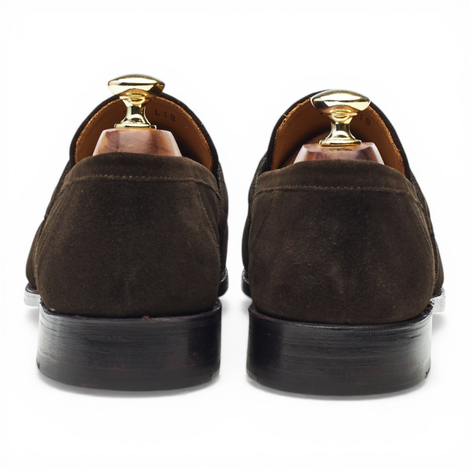 Barker Aldgate mocassins daim marron pointure 7 UK